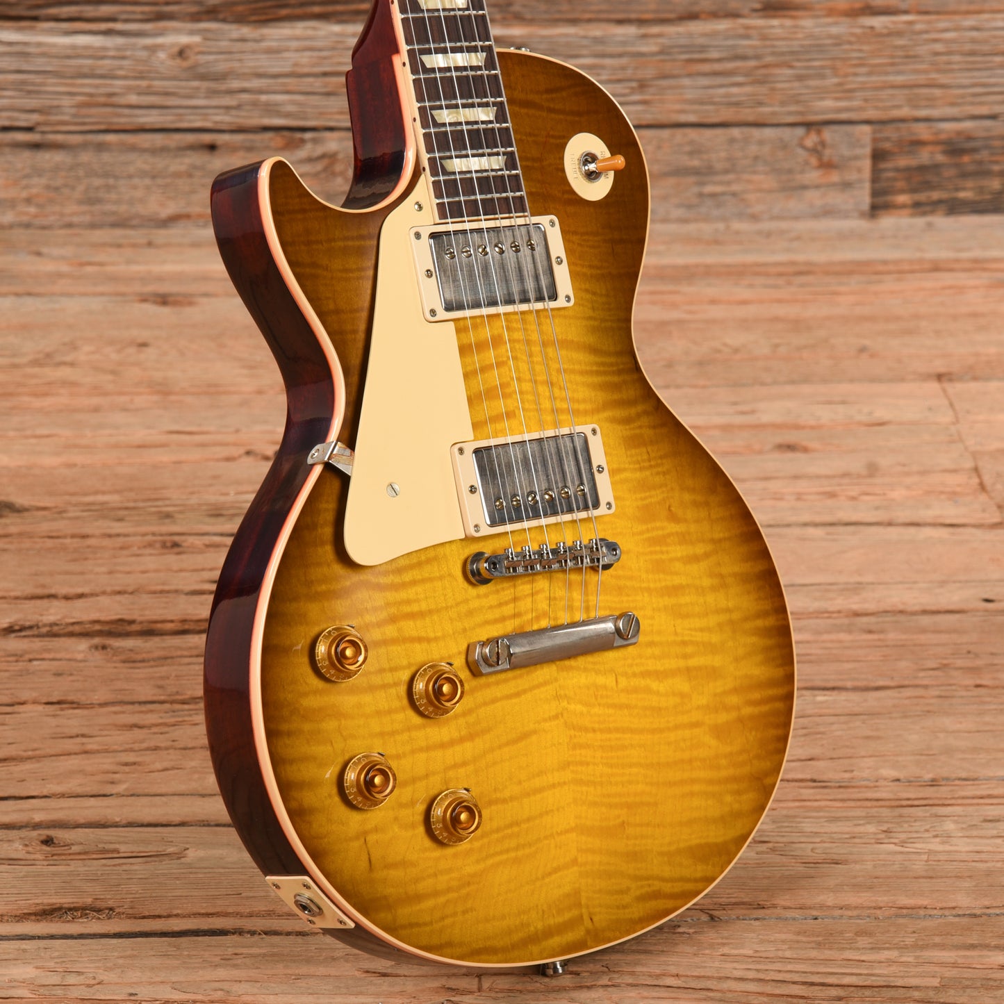 Gibson Custom 60th Anniversary 59 Les Paul Standard Lemon Burst 2020 LEFTY Electric Guitars / Solid Body