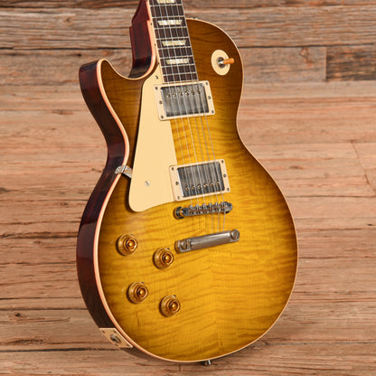 Gibson Custom 60th Anniversary 59 Les Paul Standard Lemon Burst 2020 LEFTY Electric Guitars / Solid Body