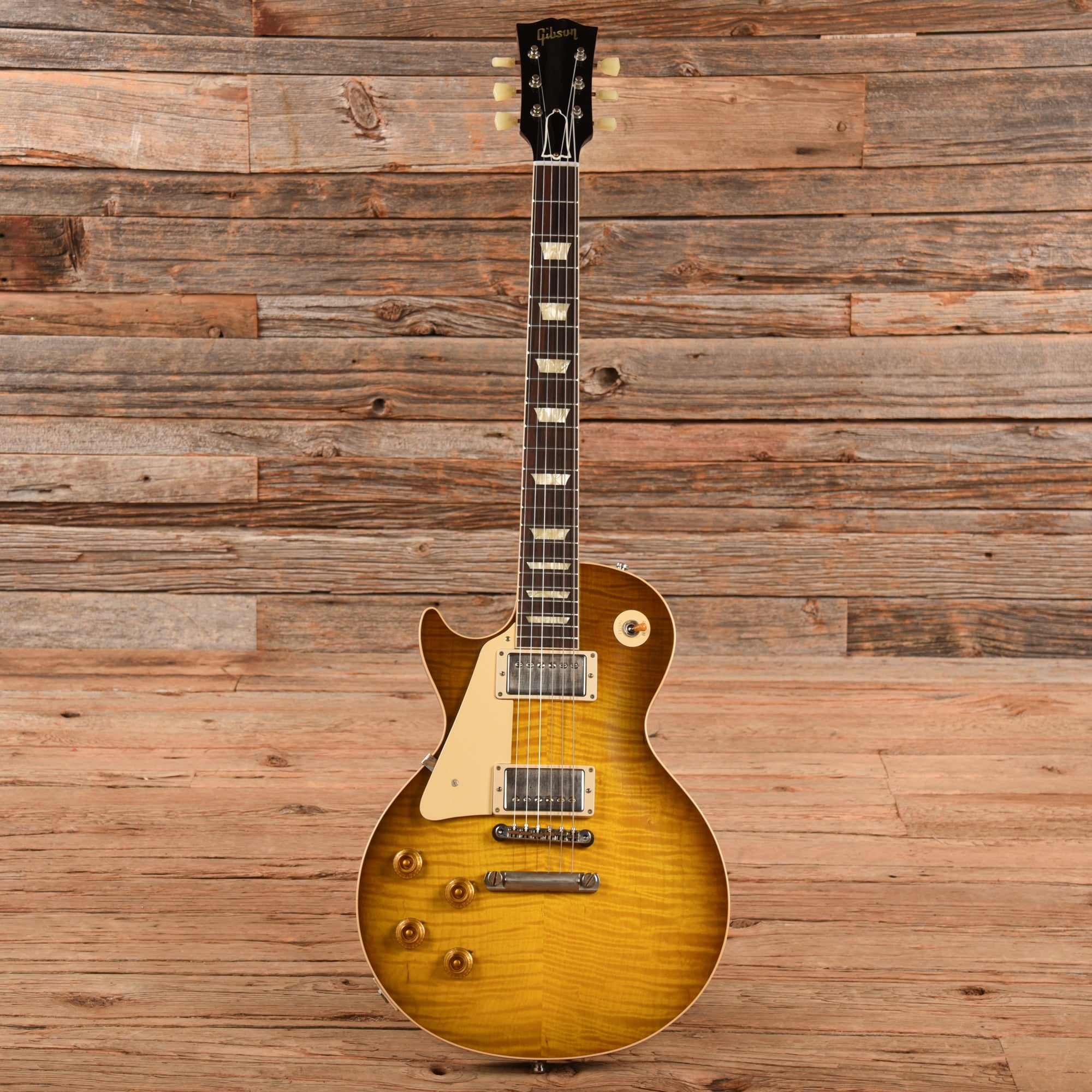 Gibson Custom 60th Anniversary 59 Les Paul Standard Lemon Burst 2020 LEFTY Electric Guitars / Solid Body