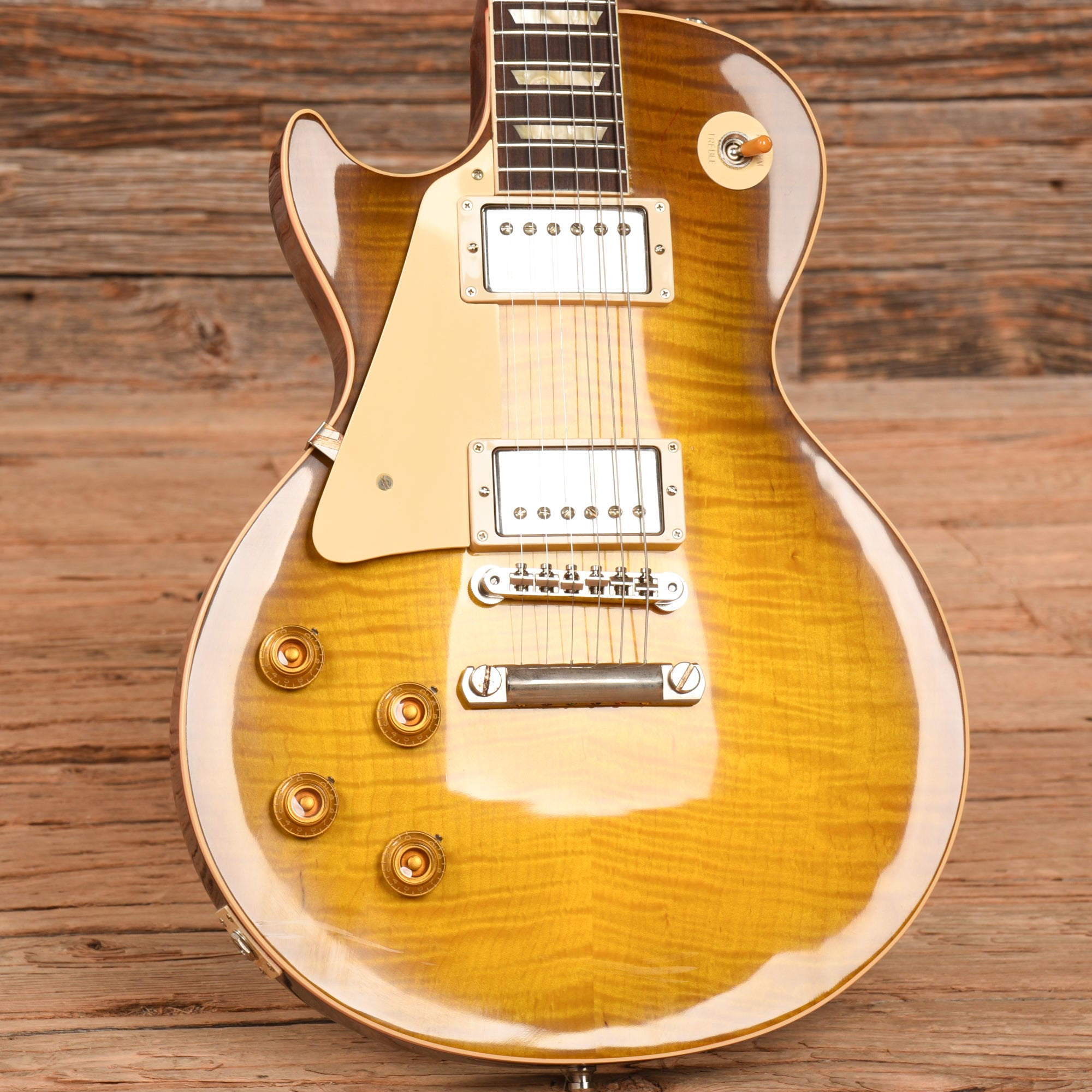 Gibson Custom 60th Anniversary 59 Les Paul Standard Lemon Burst 2020 LEFTY Electric Guitars / Solid Body