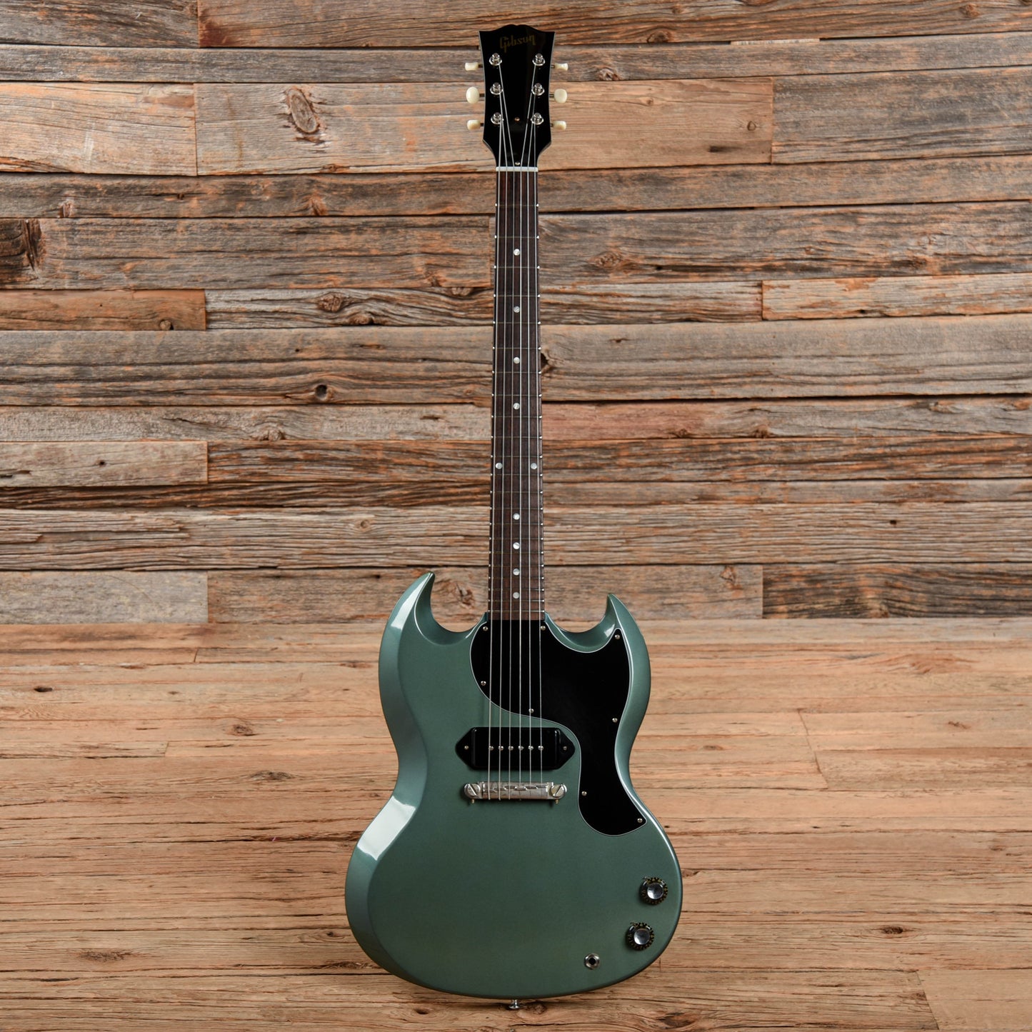 Gibson Custom '63 SG Junior Reissue "CME Spec" Heavy Antique Pelham Blue 2021 Electric Guitars / Solid Body