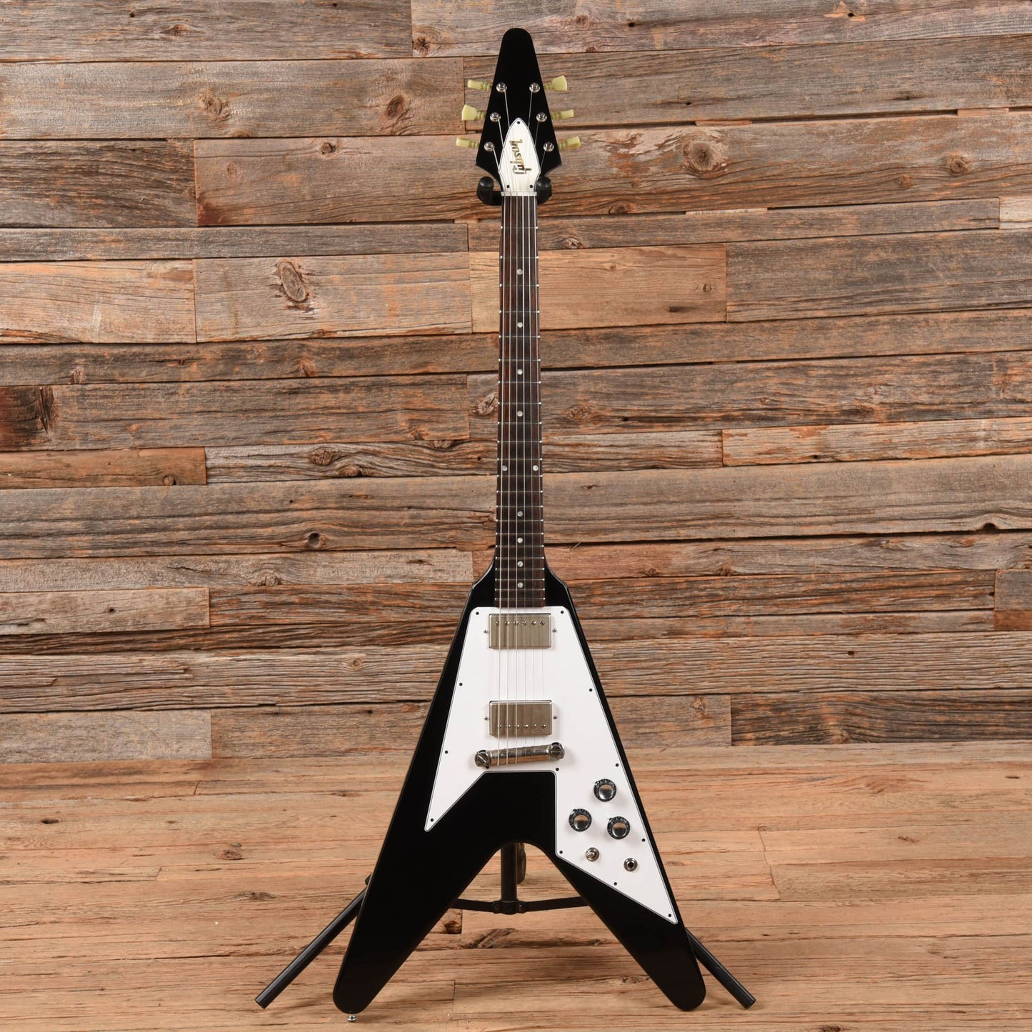 Gibson Custom 67 Flying V Ebony 2010 Electric Guitars / Solid Body