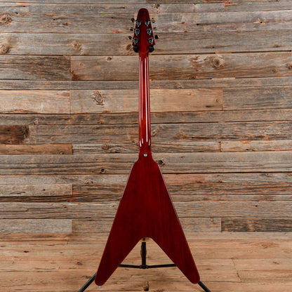 Gibson Custom 70's Flying V Faded Cherry 2022 LEFTY Electric Guitars / Solid Body