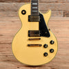 Gibson Custom '74 Les Paul Custom  Reissue Aged Alpine White Electric Guitars / Solid Body