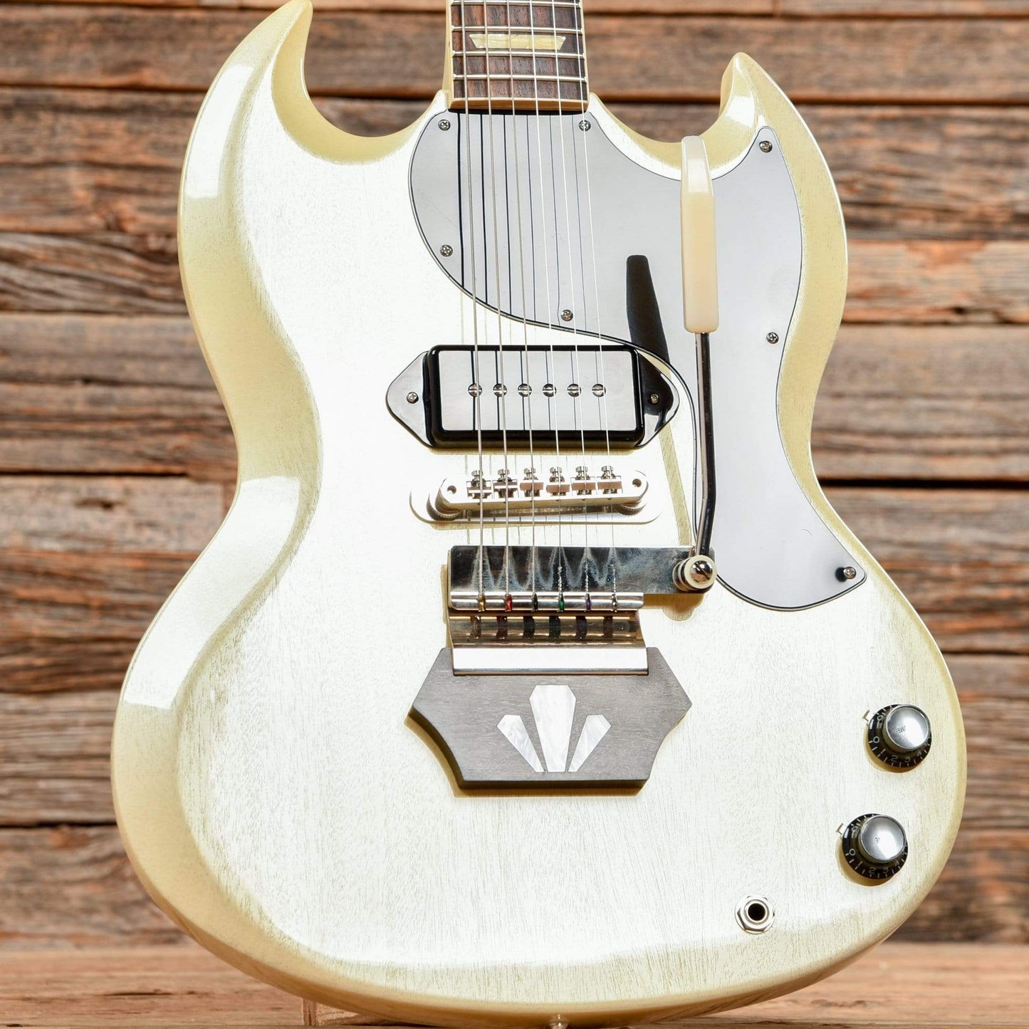 Gibson Custom Brian Ray '62 SG Junior White Fox Gloss 2020 Electric Guitars / Solid Body