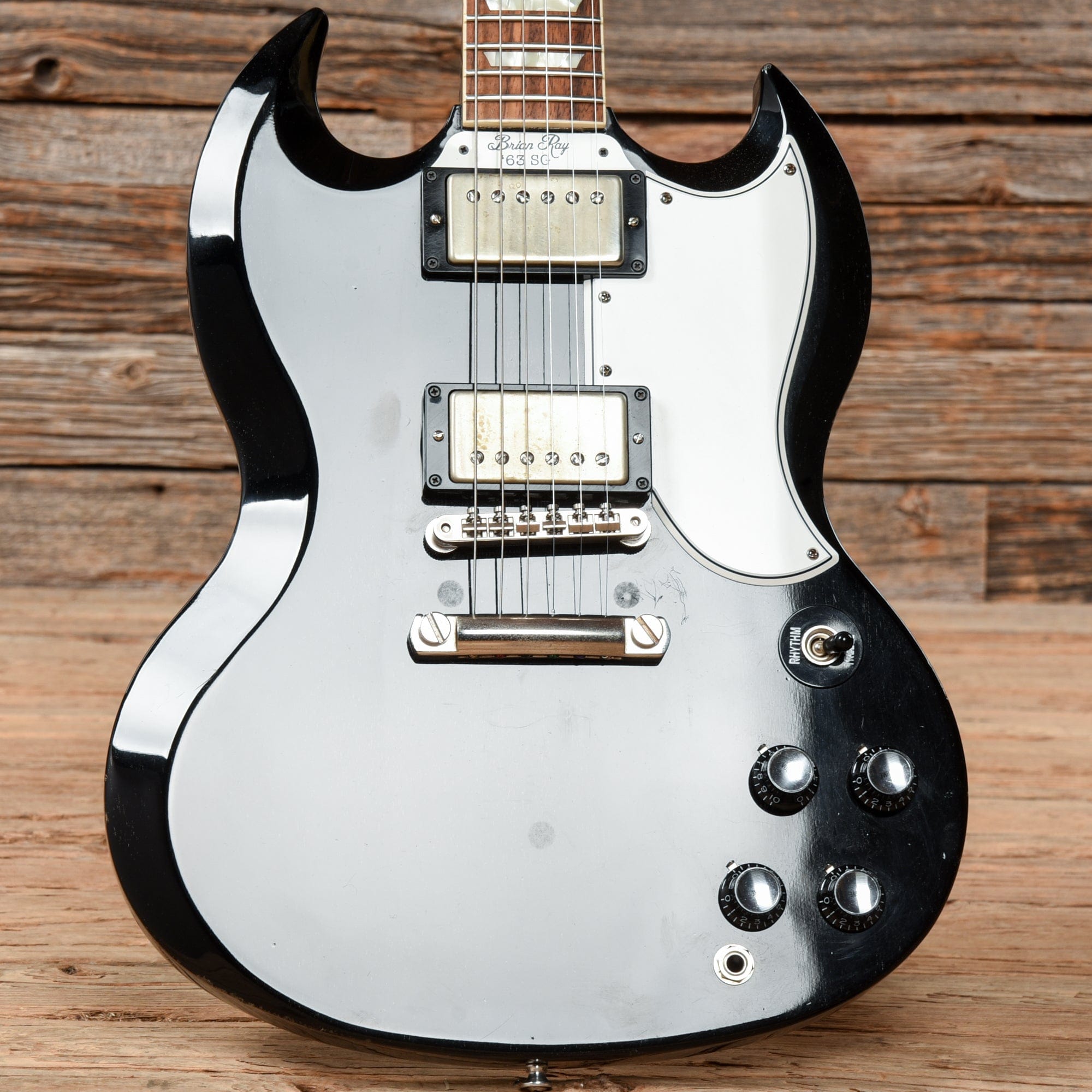 Gibson Custom Brian Ray ’63 SG Standard with Bigsby Silver Fox 2015 Electric Guitars / Solid Body