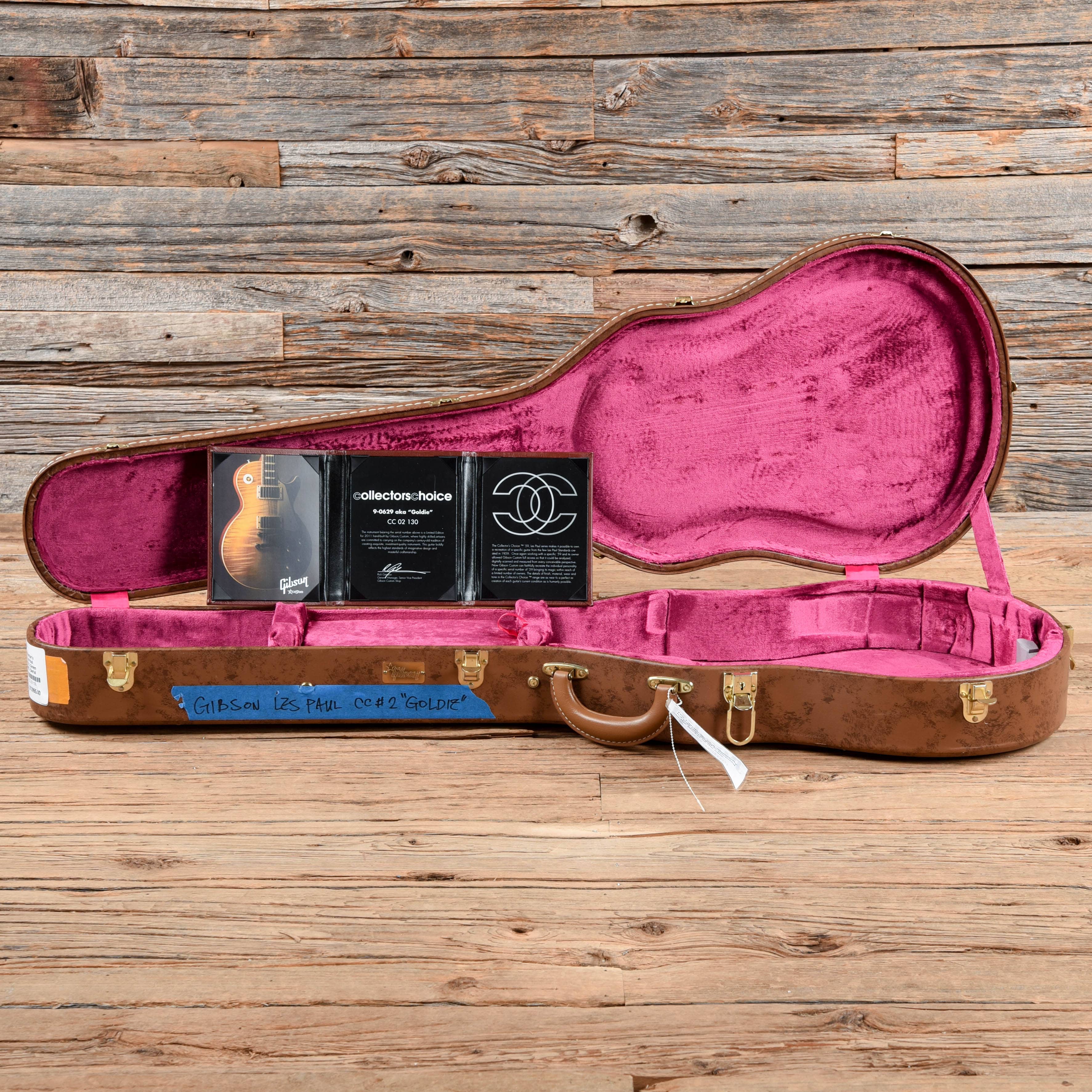 Gibson Custom Collector's Choice #2 1959 Les Paul “Goldie