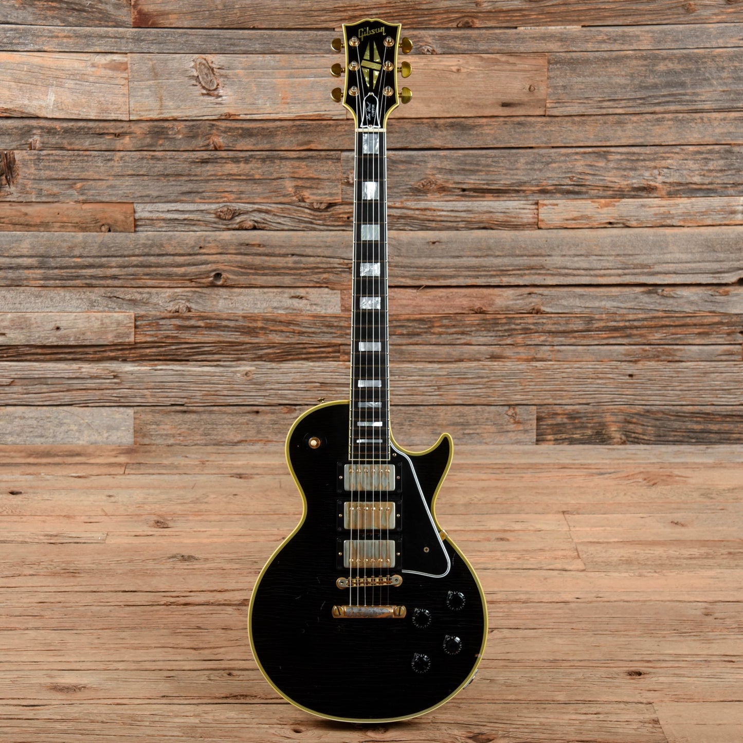 Gibson Custom Collector's Choice #22 "Black Beauty" Tommy Colletti '59 Les Paul Custom Reissue Black Electric Guitars / Solid Body