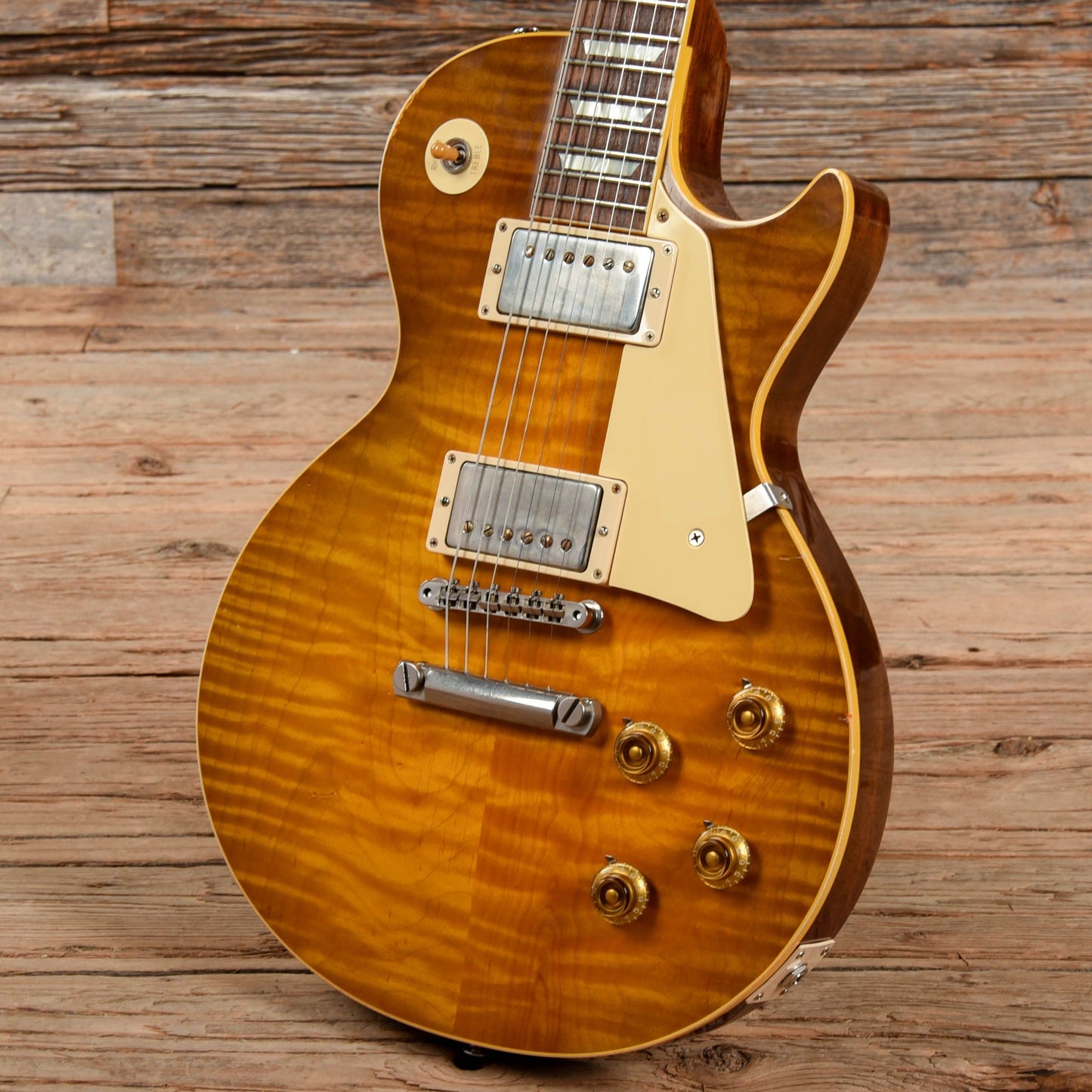 Gibson Custom Collector's Choice #24 "Nicky" Charles Daughtry '59 Les Paul Standard Reissue Faded Lemonburst Electric Guitars / Solid Body