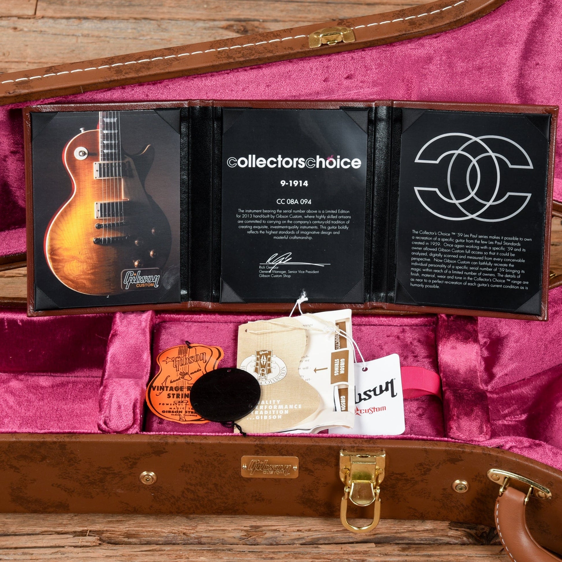 Gibson Custom Collector's Choice #8 "The Beast" '59 Les Paul Standard Reissue Sunburst Electric Guitars / Solid Body