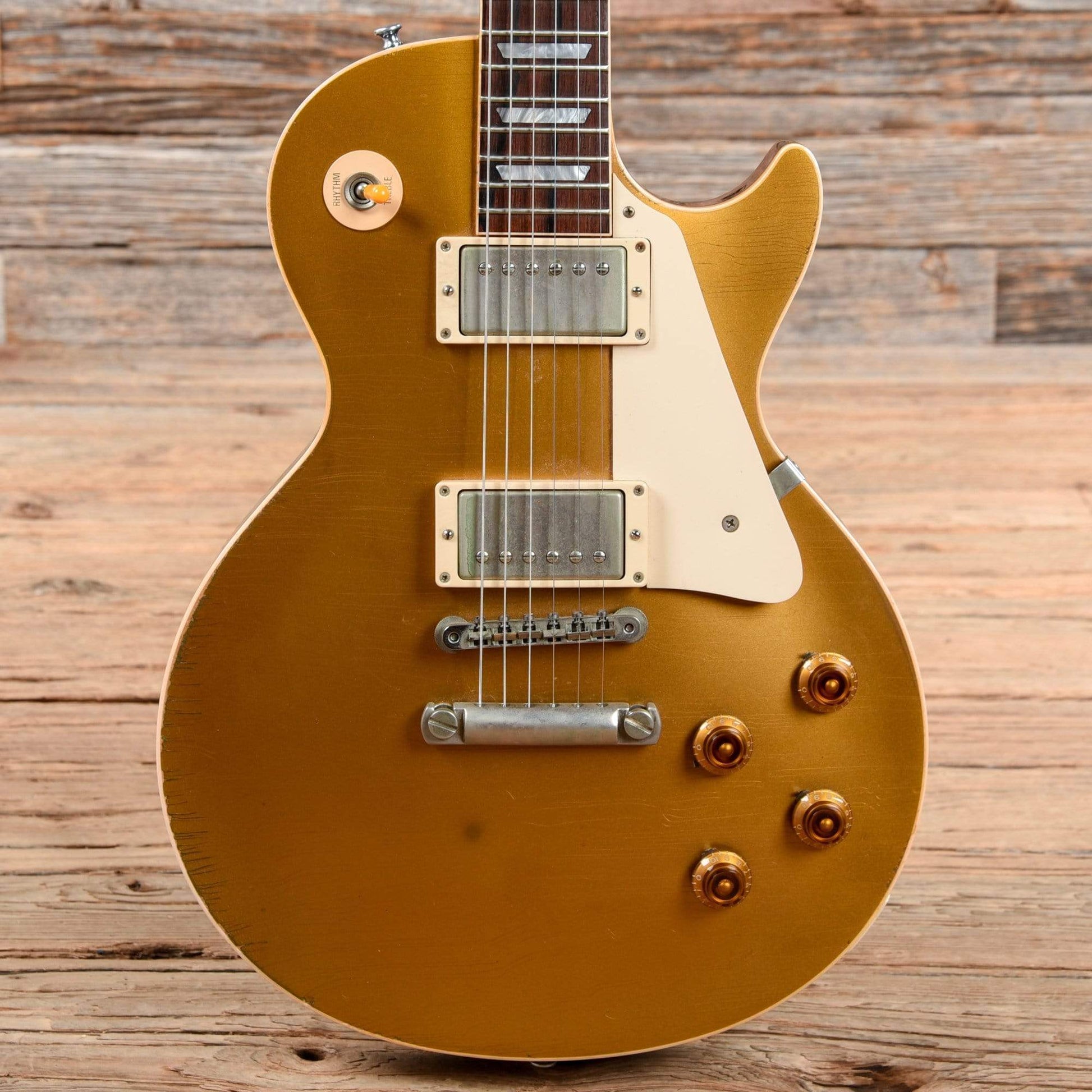 dickey betts gear Gibson Custom Dickey Betts "Goldie" Ultra-Aged '57 Les Paul Murphy Aged #20 Goldtop