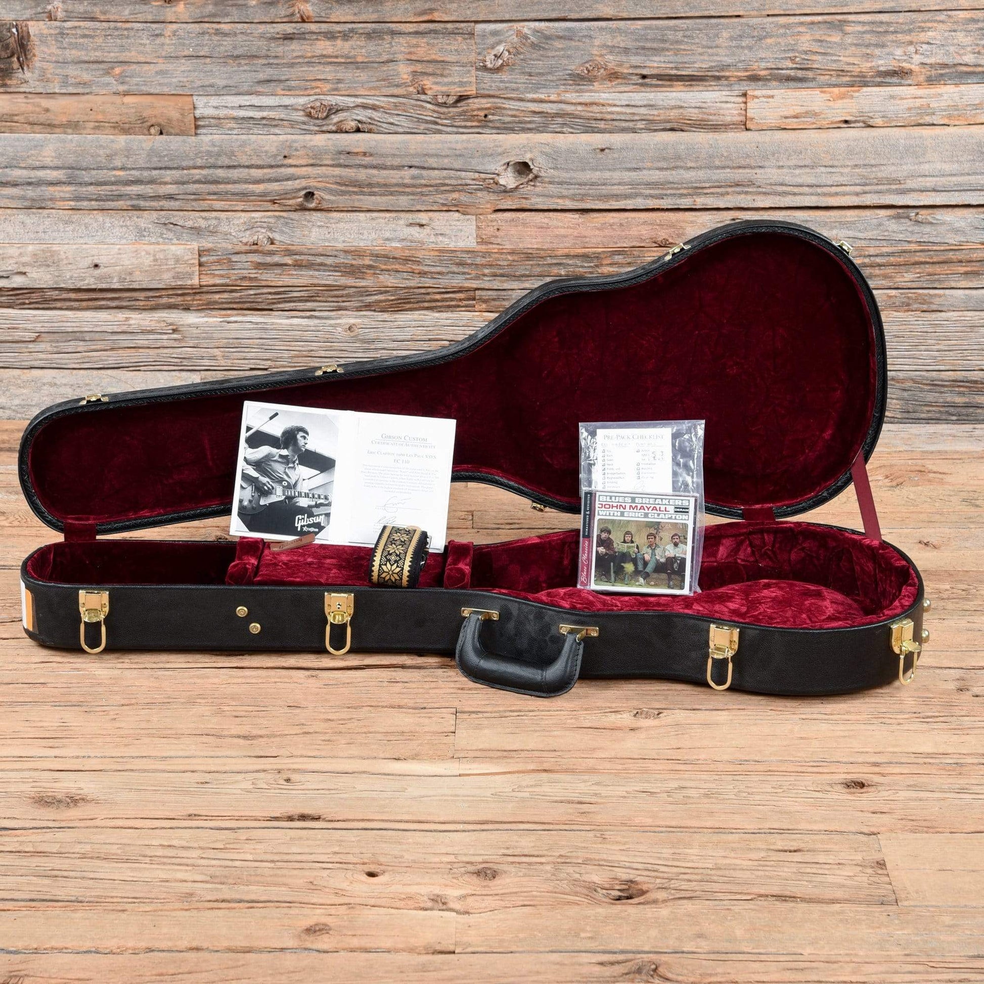 Gibson Custom Eric Clapton "Beano" 1960 Les Paul VOS Sunburst 2011 Electric Guitars / Solid Body