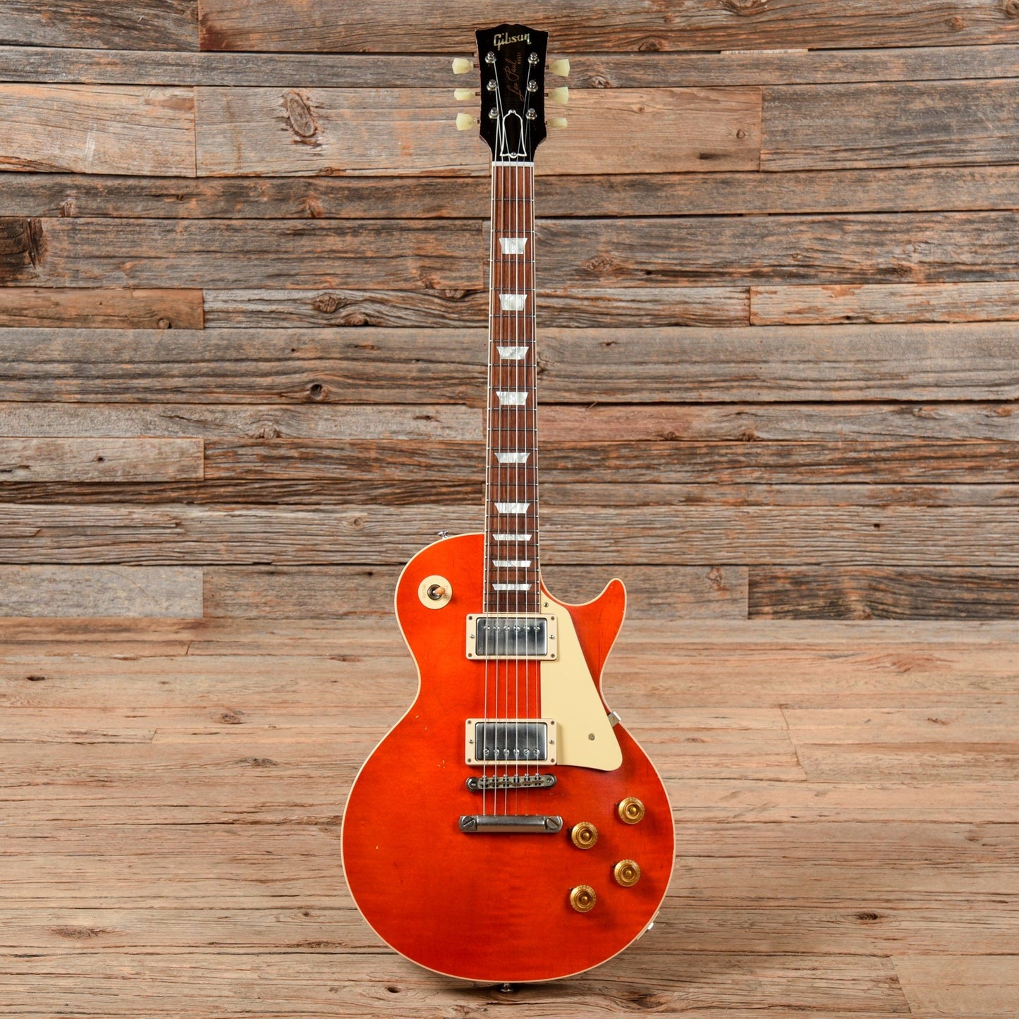 Gibson Custom Historic 1958 Les Paul Standard Reissue Aged "Sweet Cherry" Sweet Cherry 2018 Electric Guitars / Solid Body