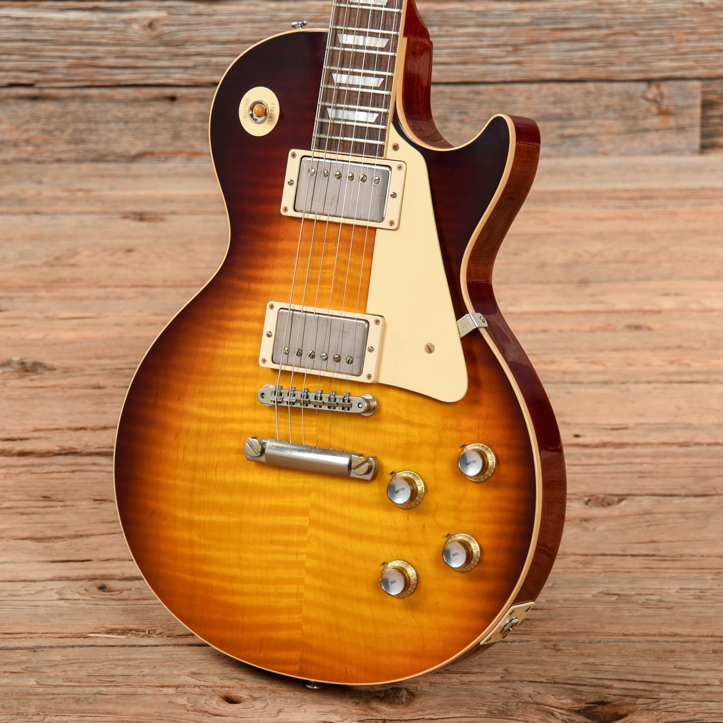 Gibson Custom Historic '60 Les Paul Standard Reissue Tobacco Fade 2018 Electric Guitars / Solid Body