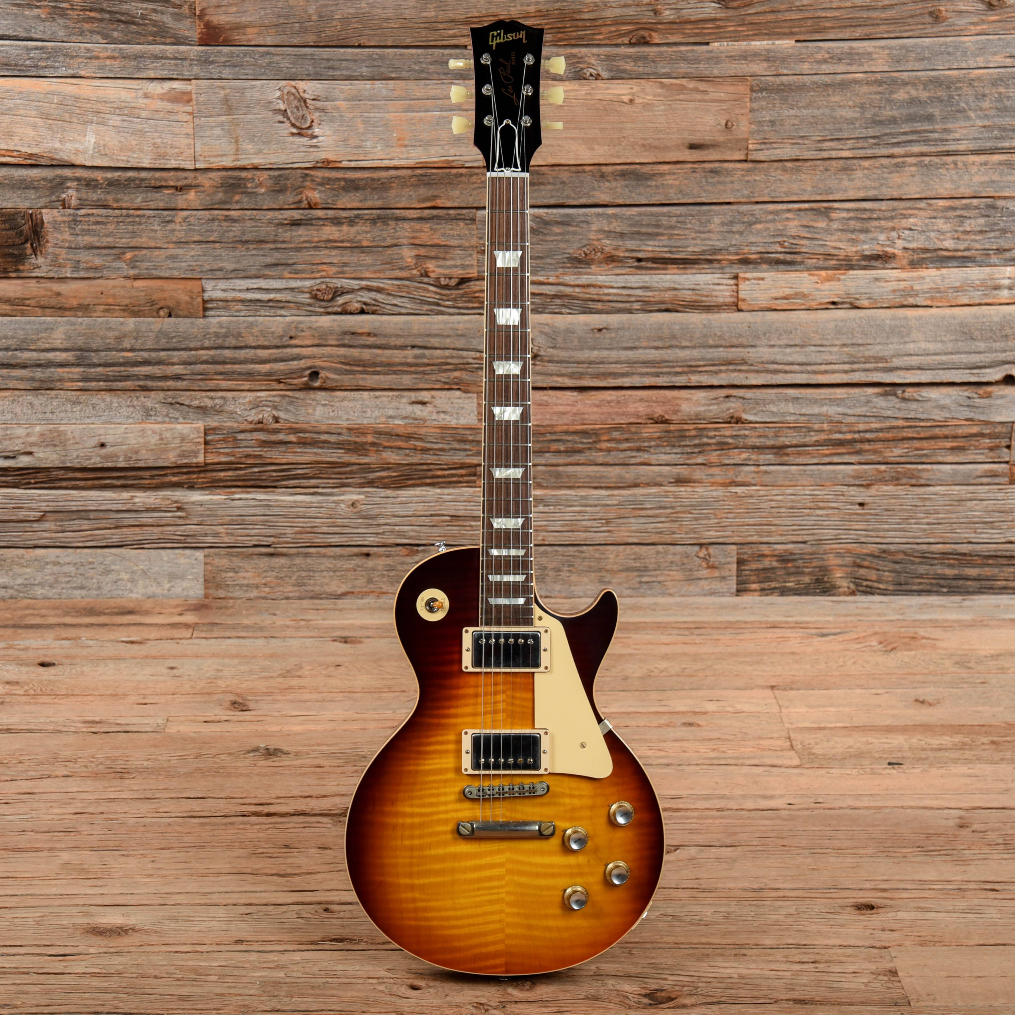 Gibson Custom Historic '60 Les Paul Standard Reissue Tobacco Fade 2018 Electric Guitars / Solid Body