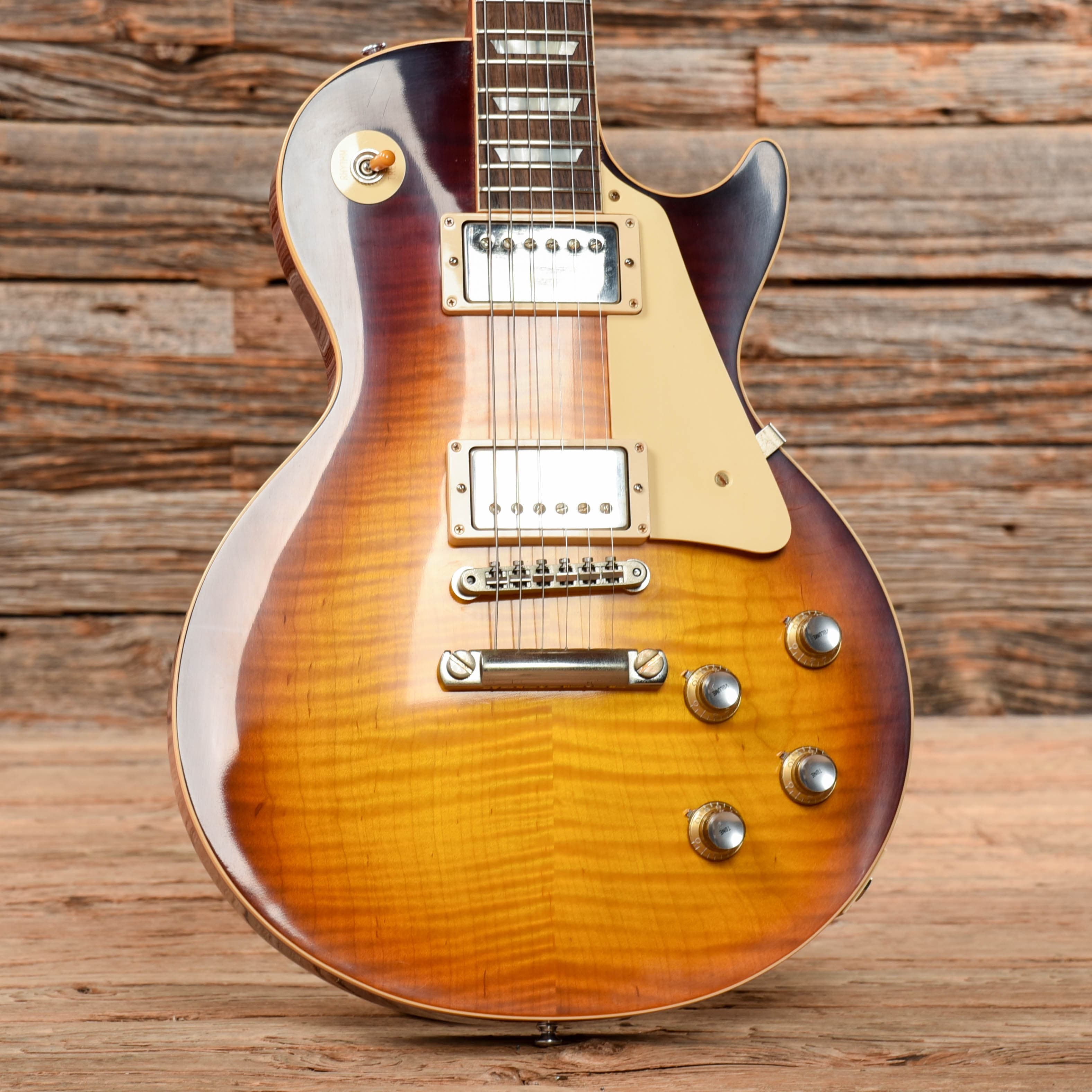 Gibson Custom Historic '60 Les Paul Standard Reissue Tobacco Fade 2018 Electric Guitars / Solid Body
