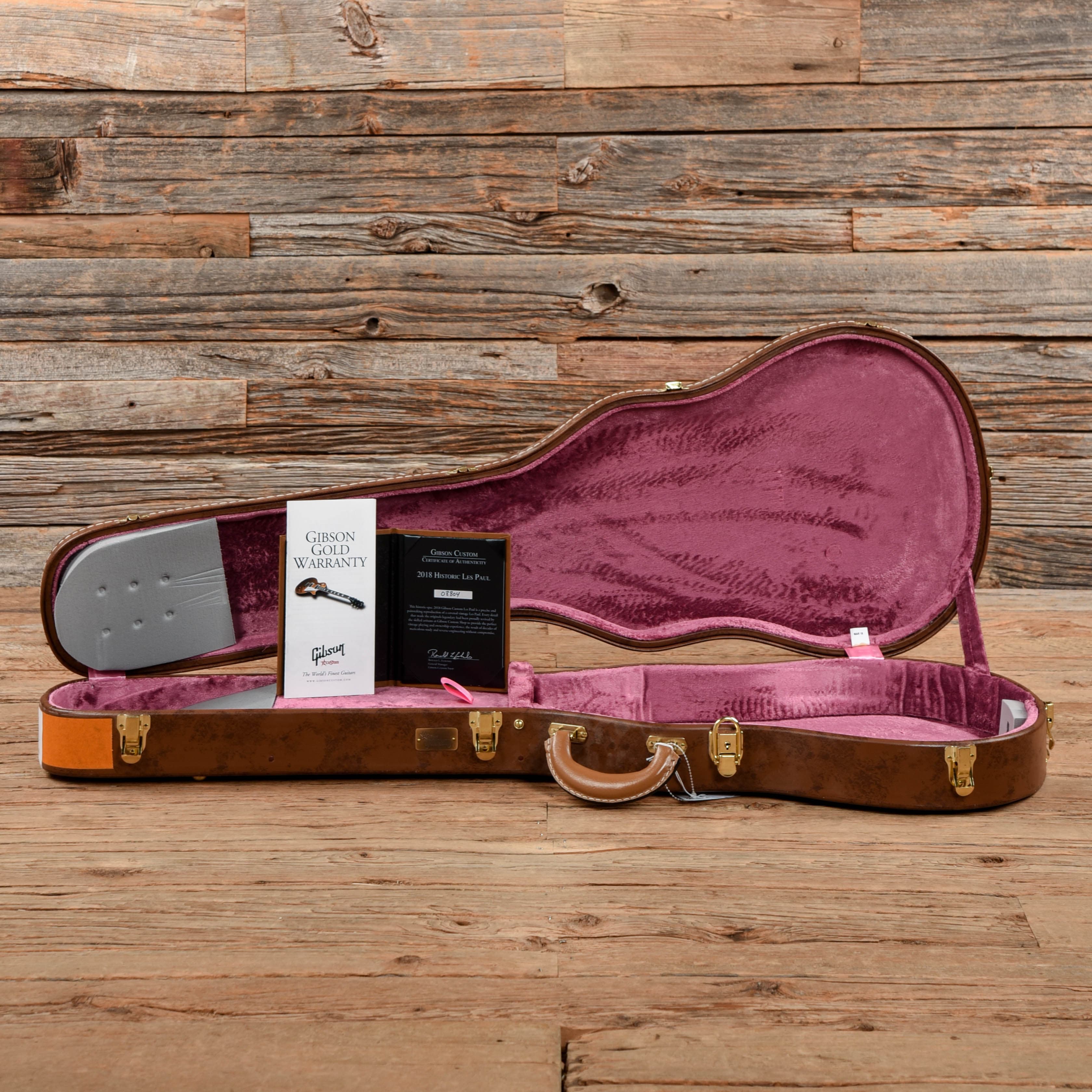 Gibson Custom Historic '60 Les Paul Standard Reissue Tobacco Fade 2018 Electric Guitars / Solid Body