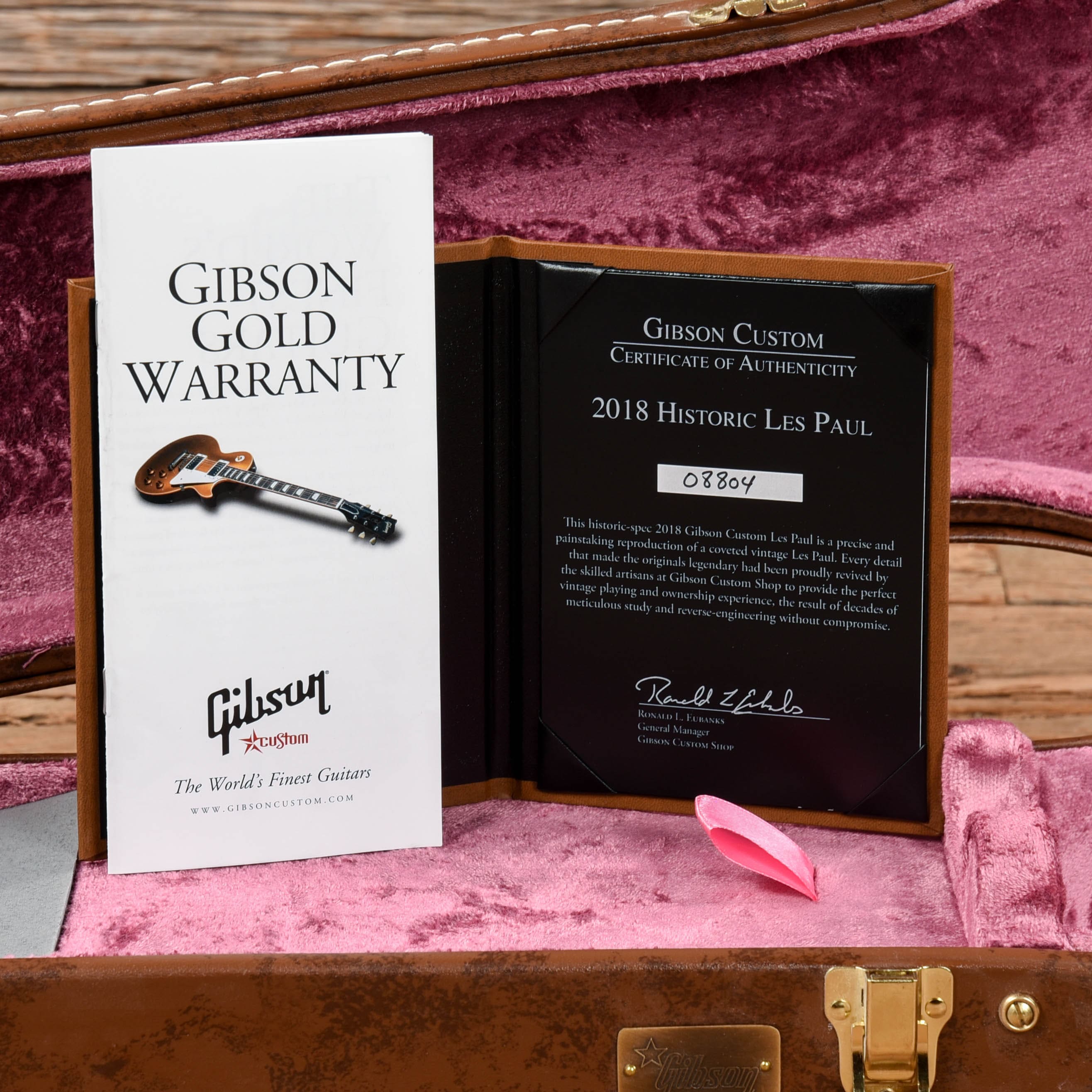 Gibson Custom Historic '60 Les Paul Standard Reissue Tobacco Fade 2018 Electric Guitars / Solid Body