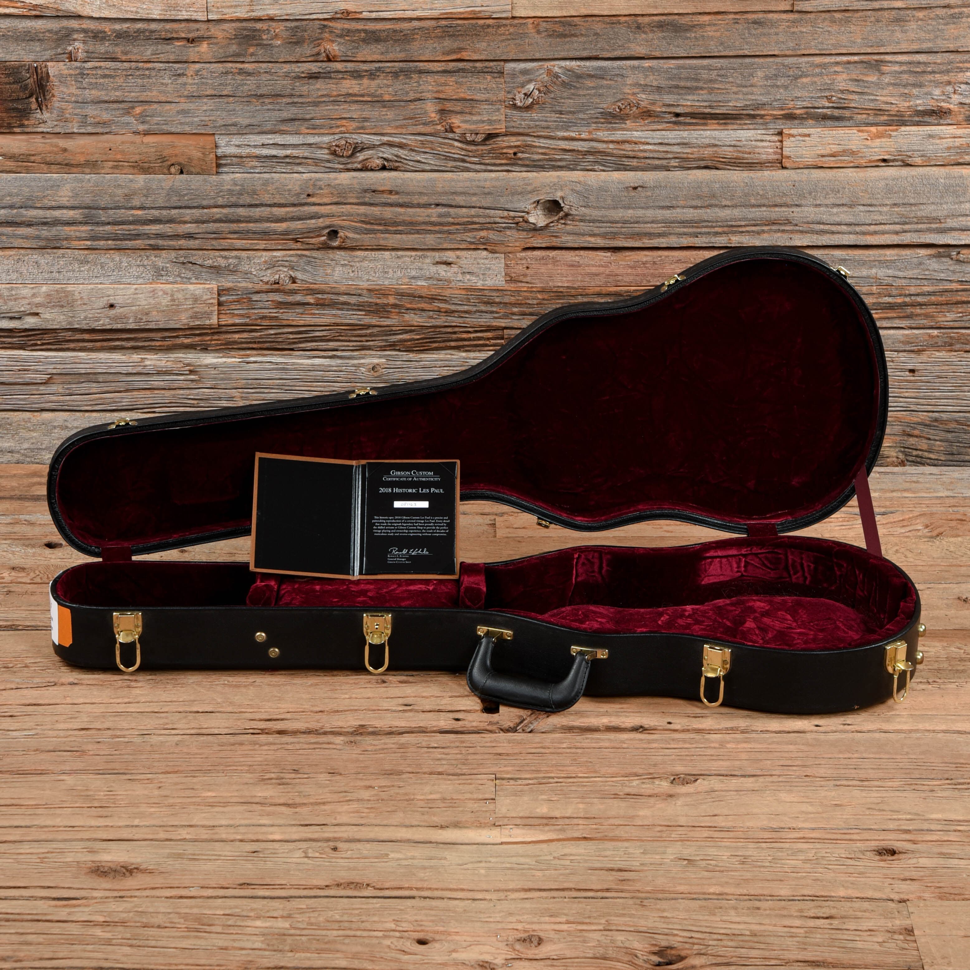 Gibson Custom Historic '60 Les Paul Standard Sunburst 2018 Electric Guitars / Solid Body