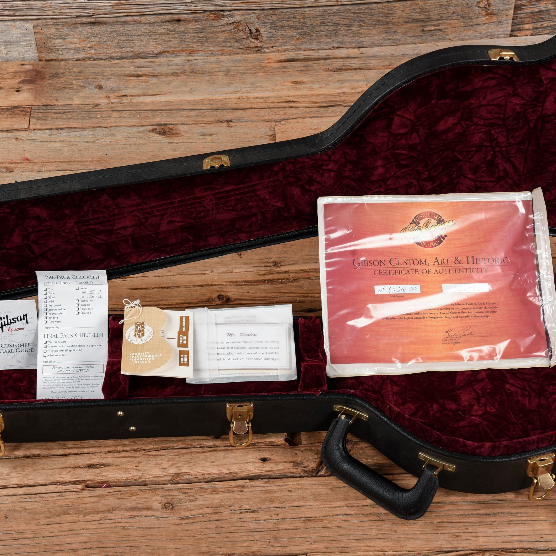 Gibson Custom Historic 61 Les Paul SG Standard VOS TV Yellow 2006 Electric Guitars / Solid Body