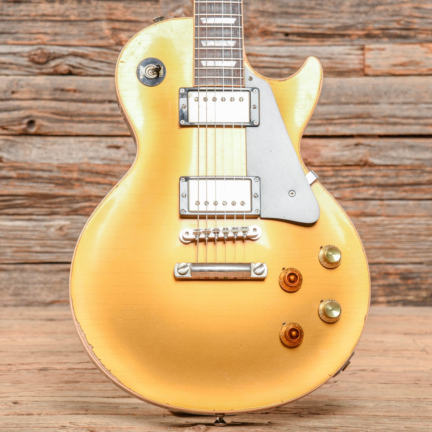 Gibson Custom "Inspired By" Joe Bonamassa Aged Les Paul Goldtop 2008 Electric Guitars / Solid Body