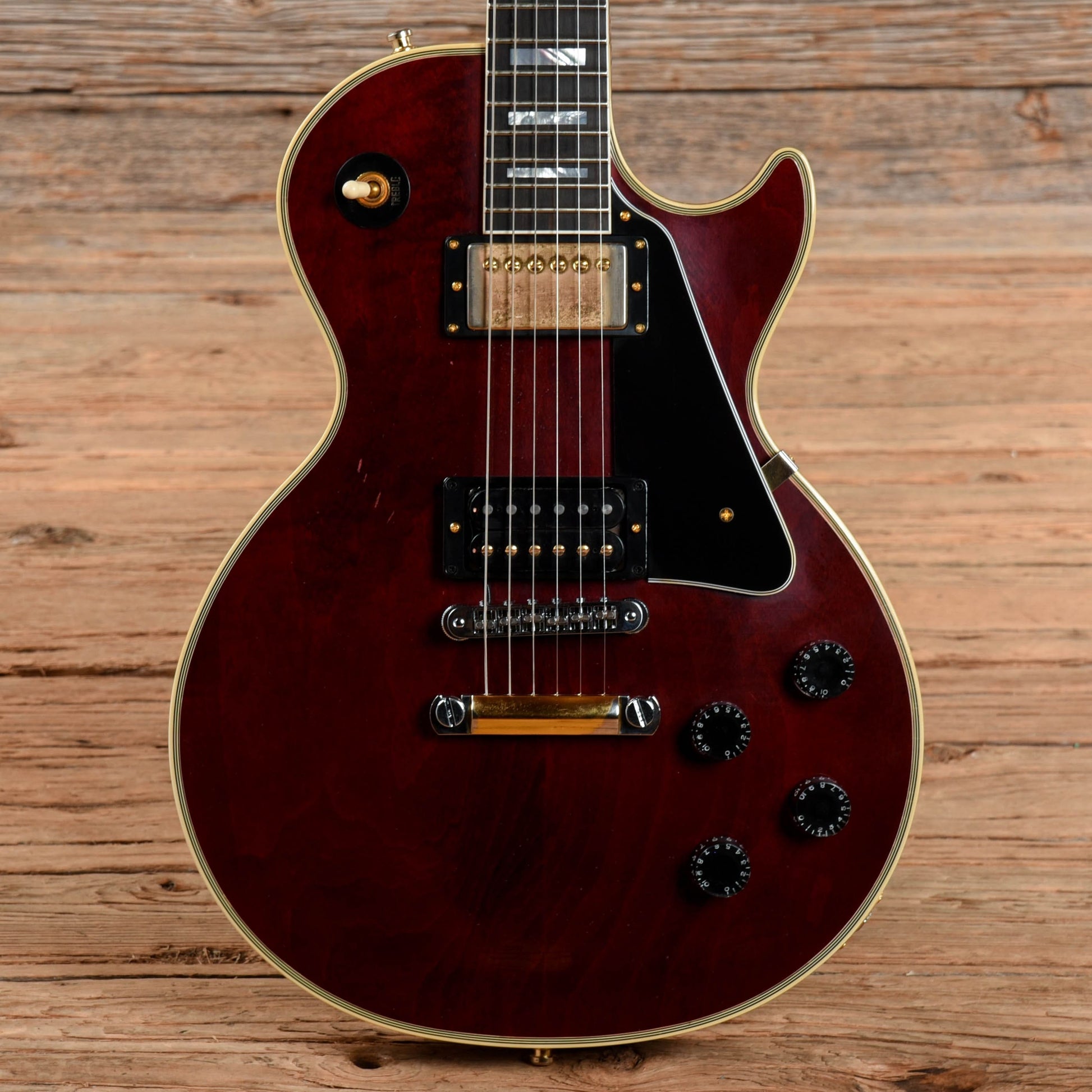 Gibson Custom Jerry Cantrell Signature "Wino" Les Paul Custom (Signed, Aged) Wine Red 2021 Electric Guitars / Solid Body