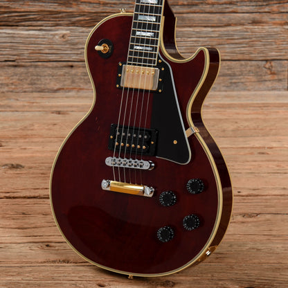 Gibson Custom Jerry Cantrell Signature "Wino" Les Paul Custom (Signed, Aged) Wine Red 2021 Electric Guitars / Solid Body