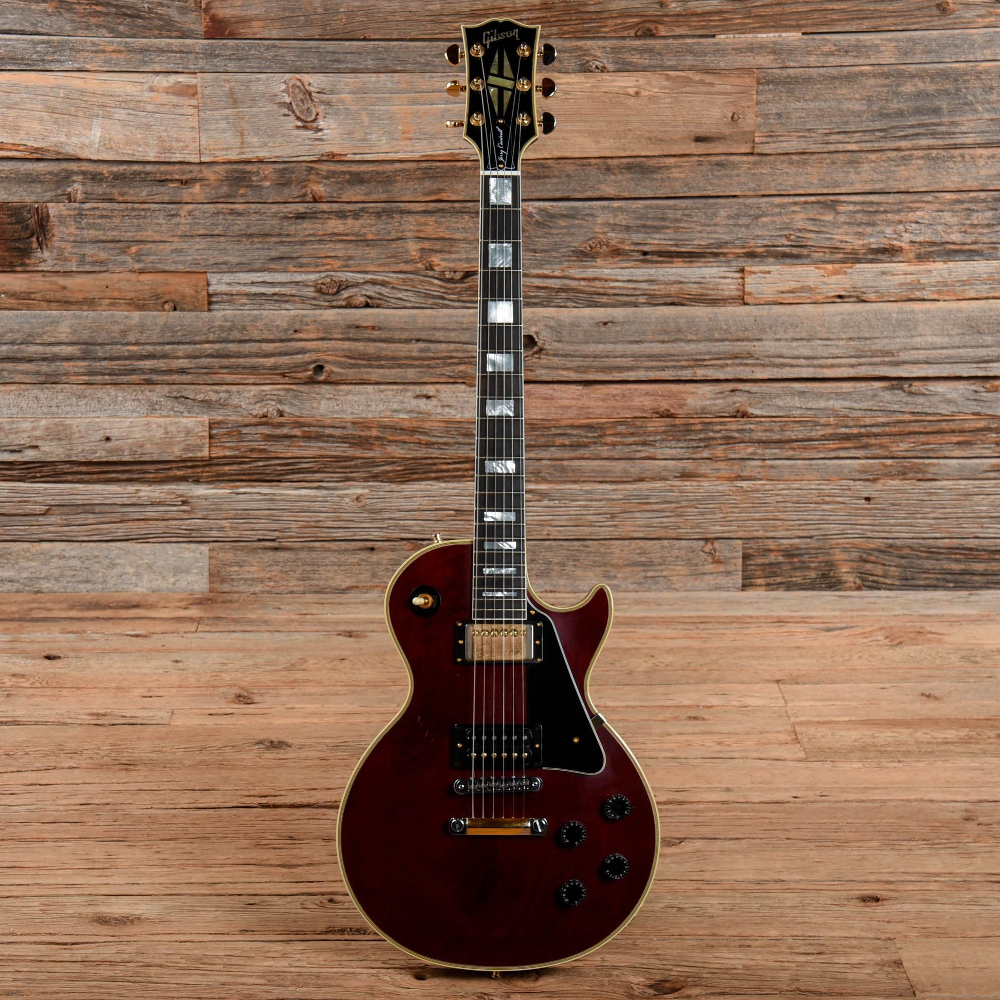 Gibson Custom Jerry Cantrell Signature "Wino" Les Paul Custom (Signed, Aged) Wine Red 2021 Electric Guitars / Solid Body