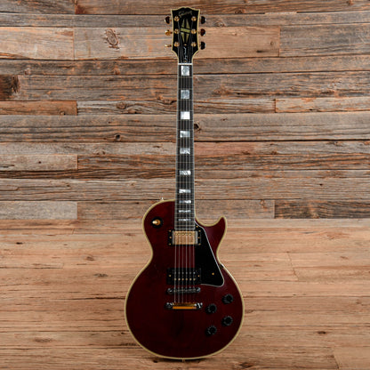 Gibson Custom Jerry Cantrell Signature "Wino" Les Paul Custom (Signed, Aged) Wine Red 2021 Electric Guitars / Solid Body