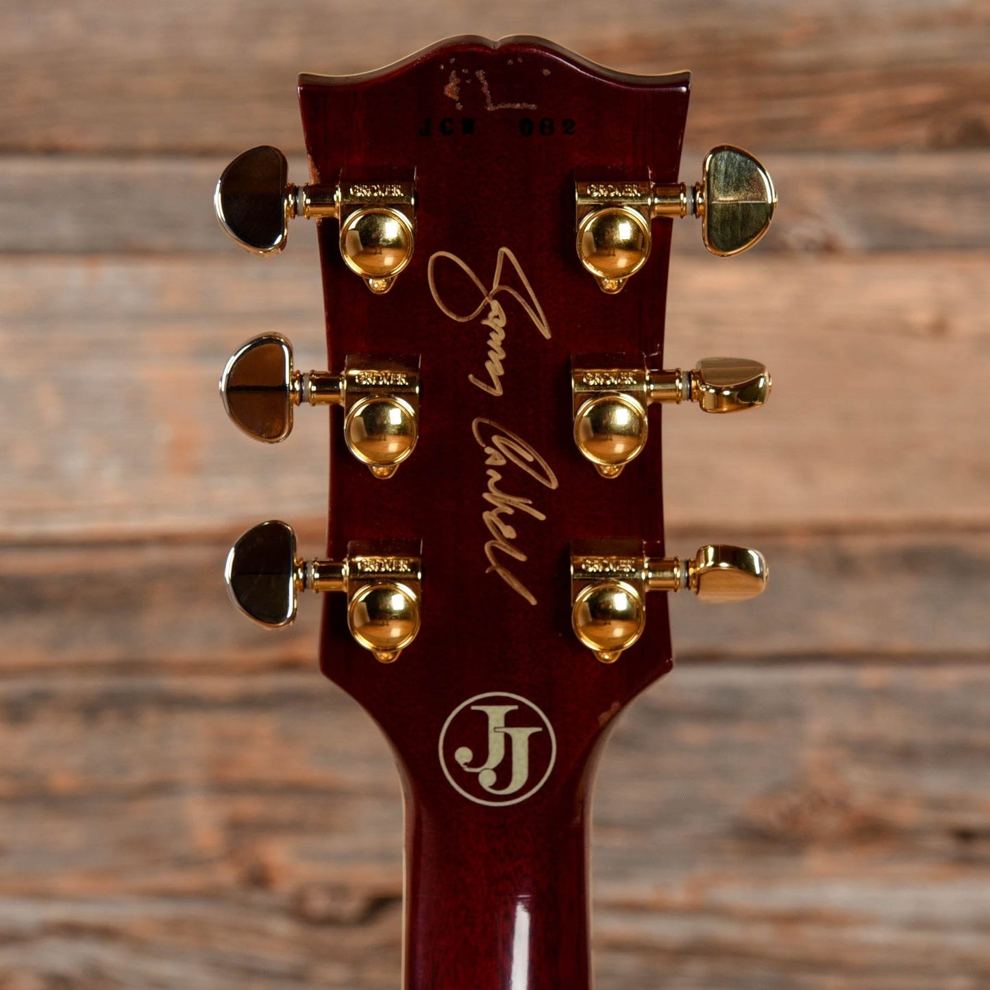 Gibson Custom Jerry Cantrell Signature "Wino" Les Paul Custom (Signed, Aged) Wine Red 2021 Electric Guitars / Solid Body