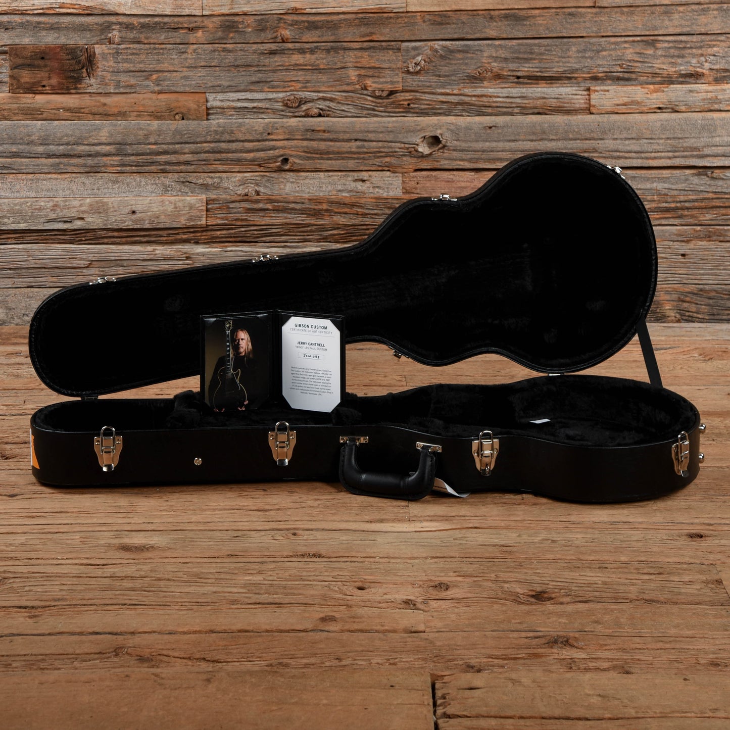 Gibson Custom Jerry Cantrell Signature "Wino" Les Paul Custom (Signed, Aged) Wine Red 2021 Electric Guitars / Solid Body