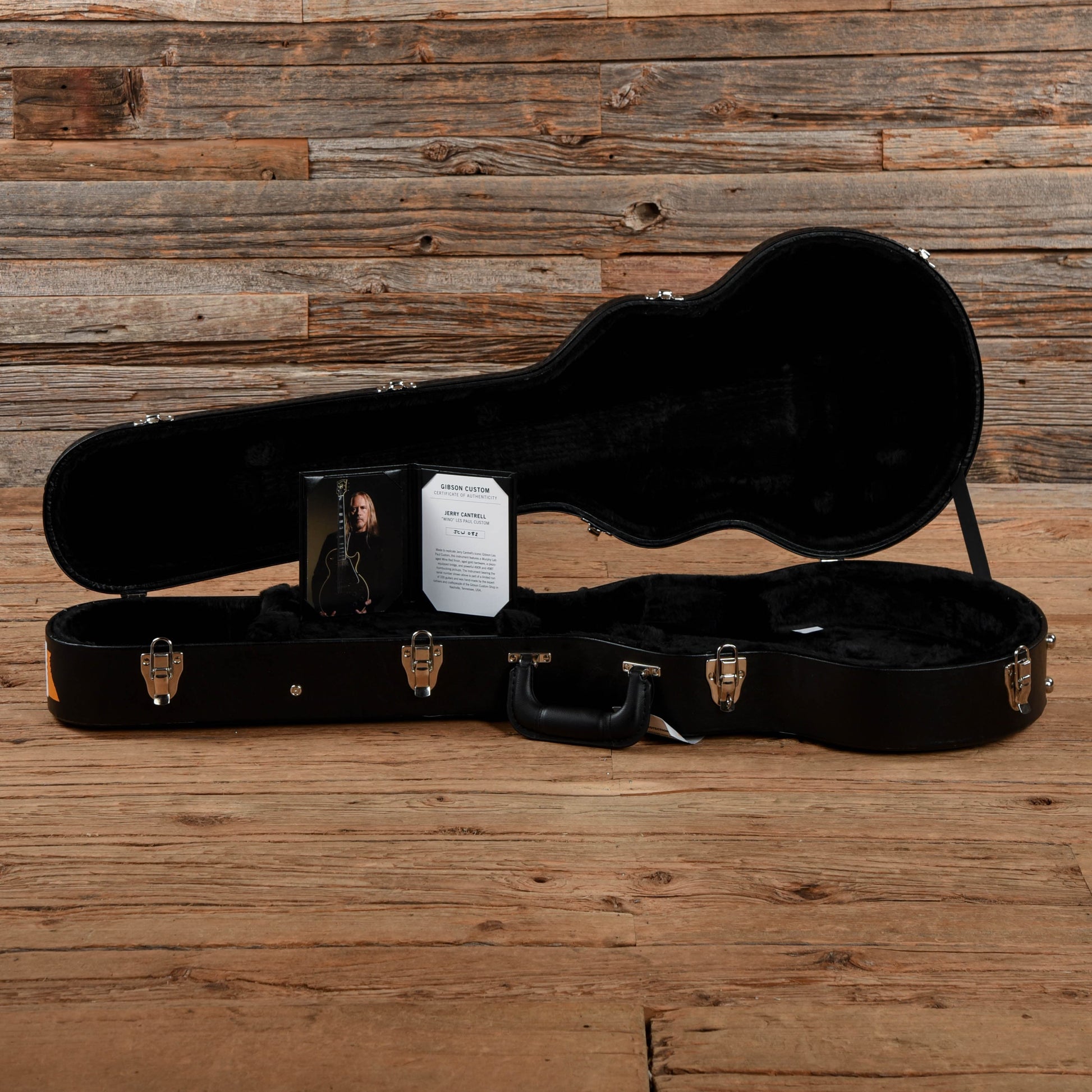 Gibson Custom Jerry Cantrell Signature "Wino" Les Paul Custom (Signed, Aged) Wine Red 2021 Electric Guitars / Solid Body