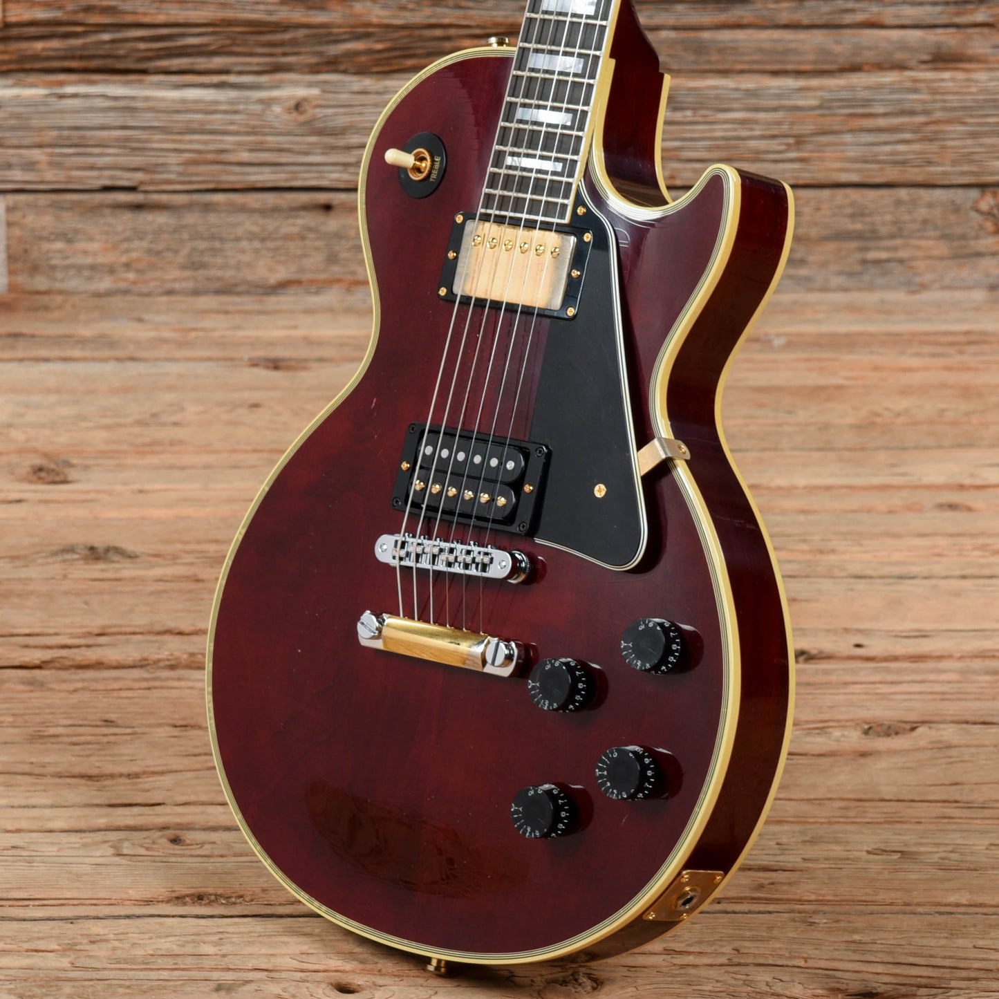 Gibson Custom Jerry Cantrell Signature "Wino" Les Paul Custom (Signed, Aged) Wine Red Electric Guitars / Solid Body