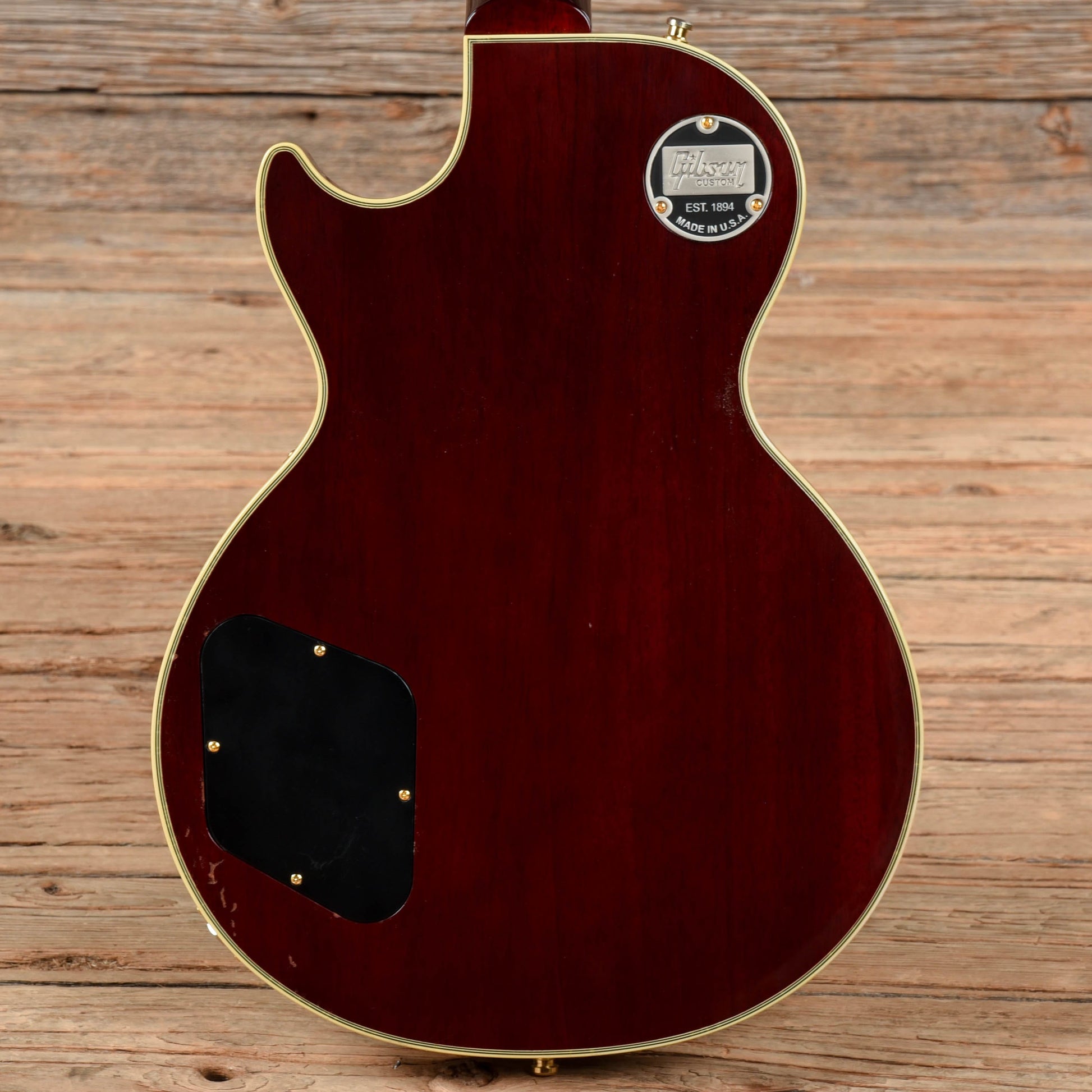 Gibson Custom Jerry Cantrell Signature "Wino" Les Paul Custom (Signed, Aged) Wine Red Electric Guitars / Solid Body