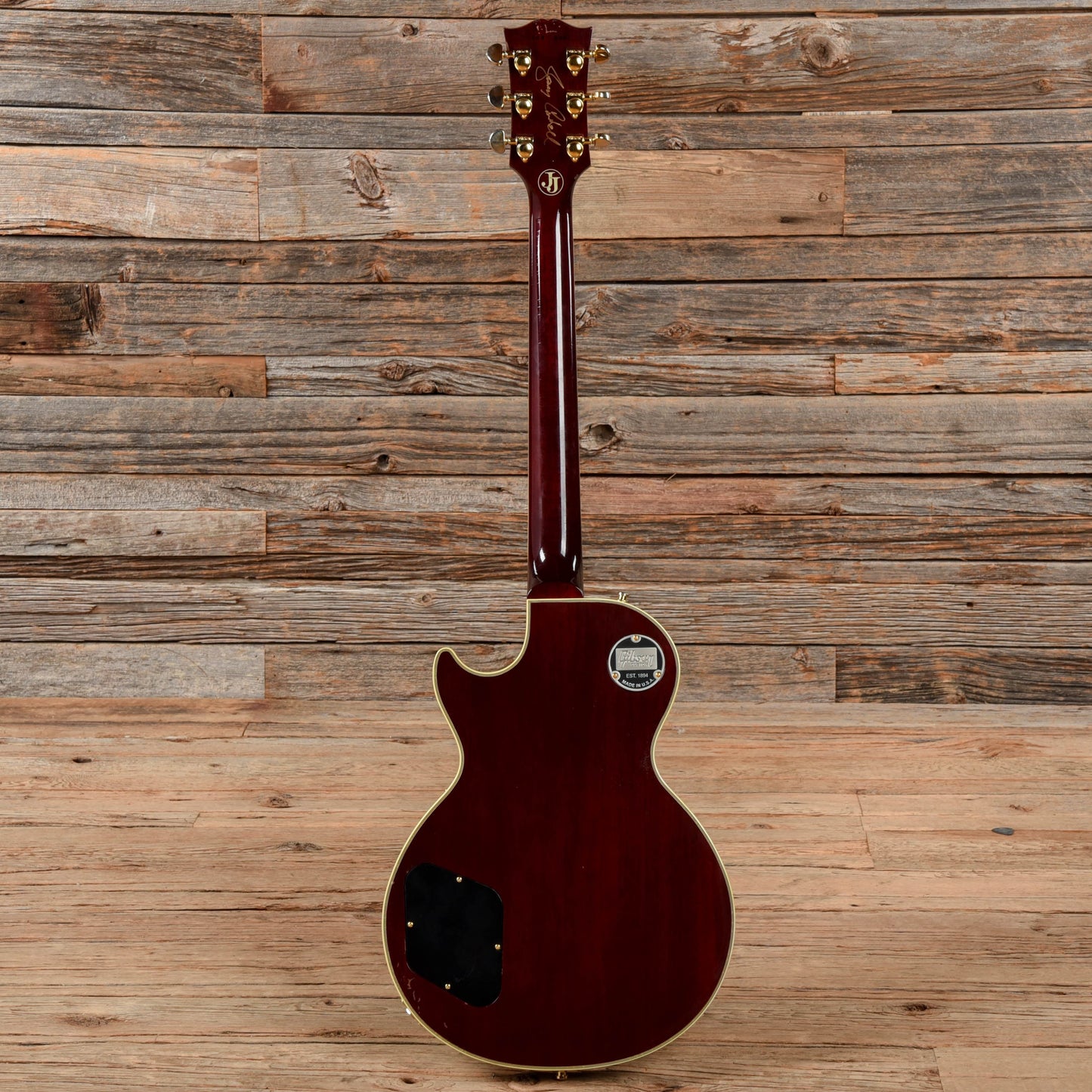 Gibson Custom Jerry Cantrell Signature "Wino" Les Paul Custom (Signed, Aged) Wine Red Electric Guitars / Solid Body