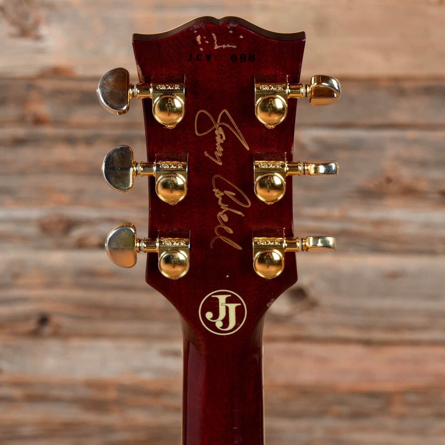 Gibson Custom Jerry Cantrell Signature "Wino" Les Paul Custom (Signed, Aged) Wine Red Electric Guitars / Solid Body