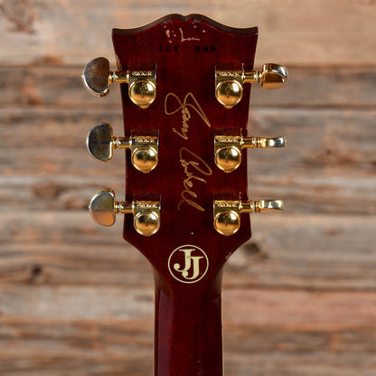 Gibson Custom Jerry Cantrell Signature "Wino" Les Paul Custom (Signed, Aged) Wine Red Electric Guitars / Solid Body