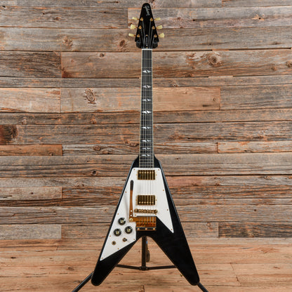 Gibson Custom Jimi Hendrix Signature 69 Flying V Ebony 2021 LEFTY Electric Guitars / Solid Body
