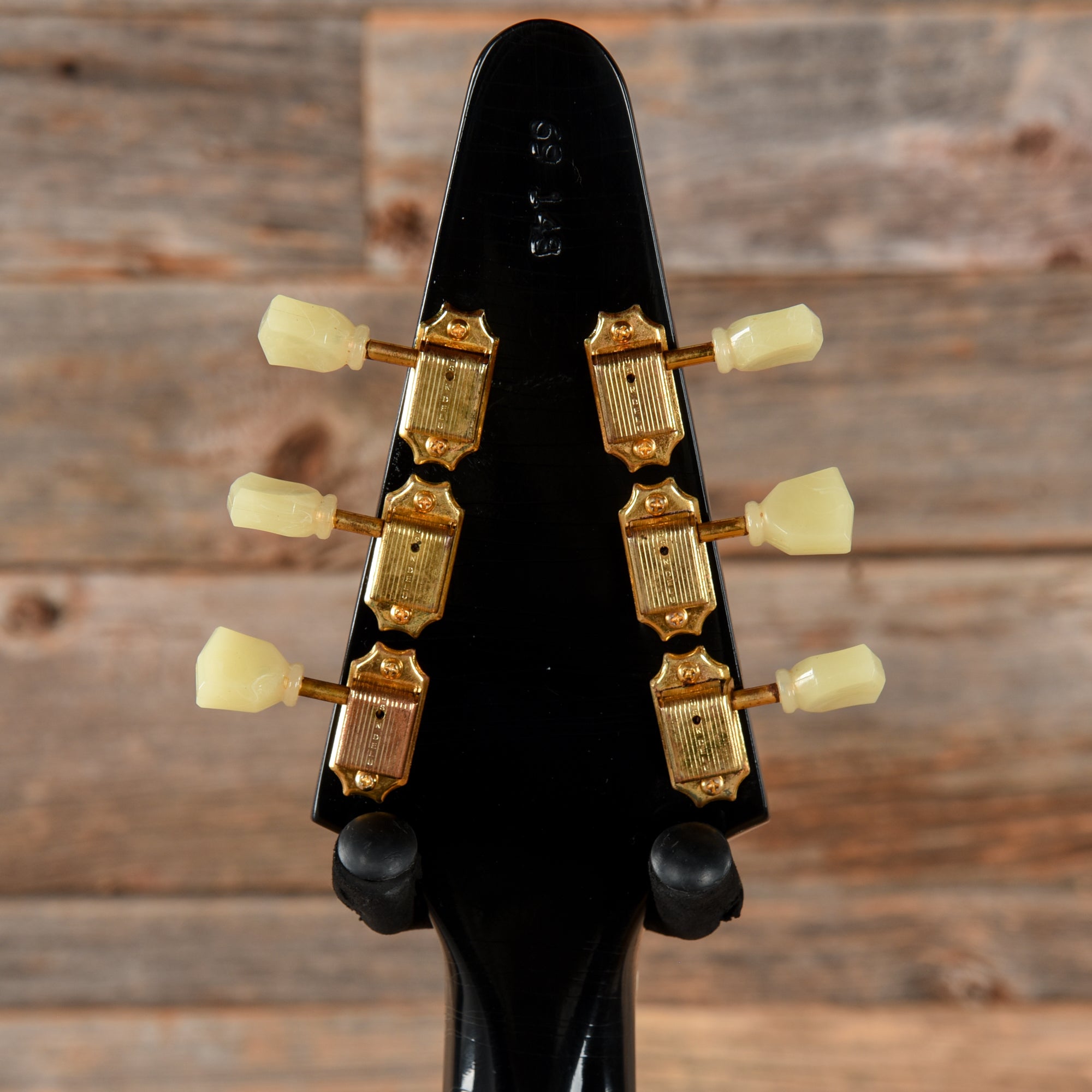 Gibson Custom Jimi Hendrix Signature 69 Flying V Ebony 2021 LEFTY Electric Guitars / Solid Body