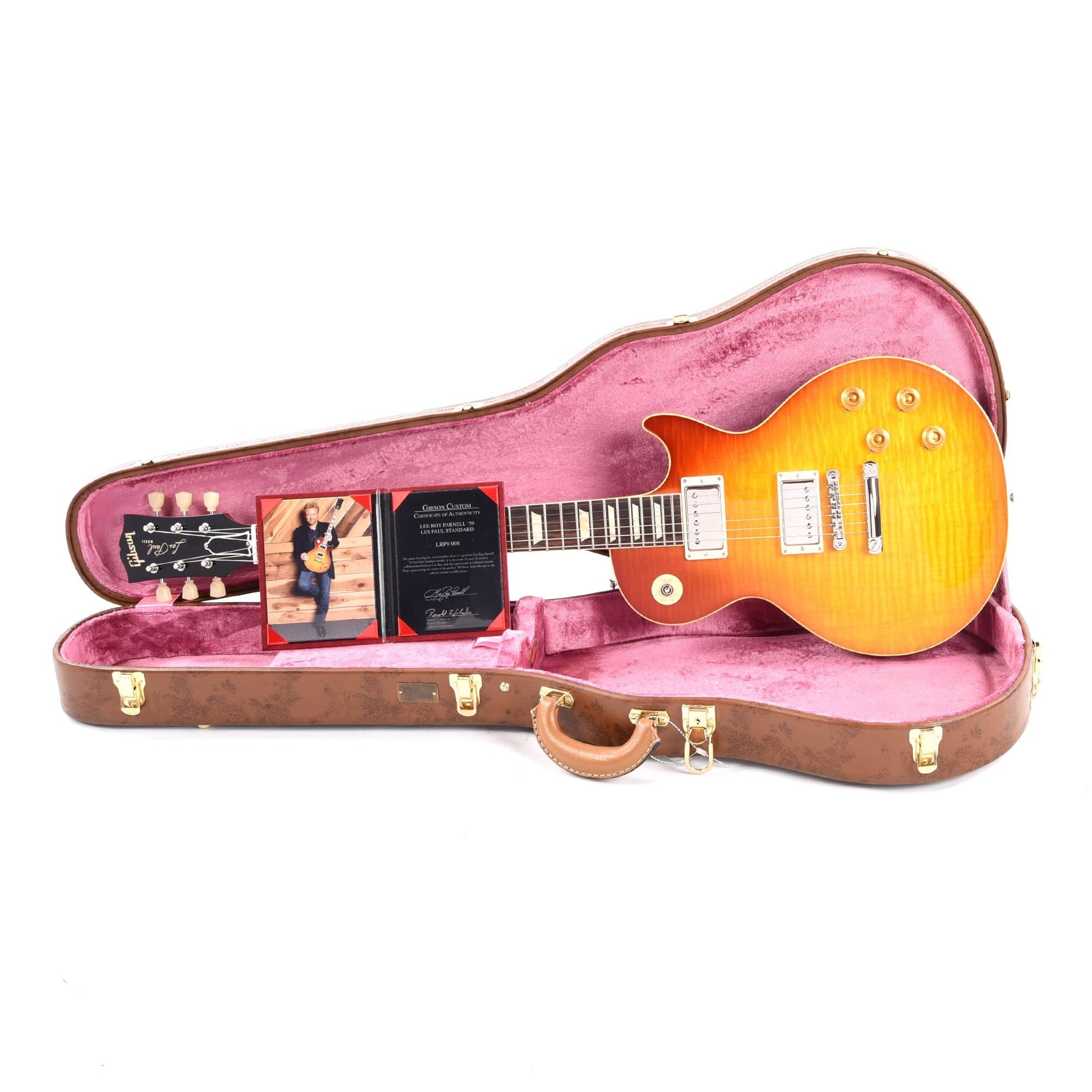 Gibson Custom Lee Roy Parnell '59 Les Paul Standard Abilene Sunset Burst Electric Guitars / Solid Body