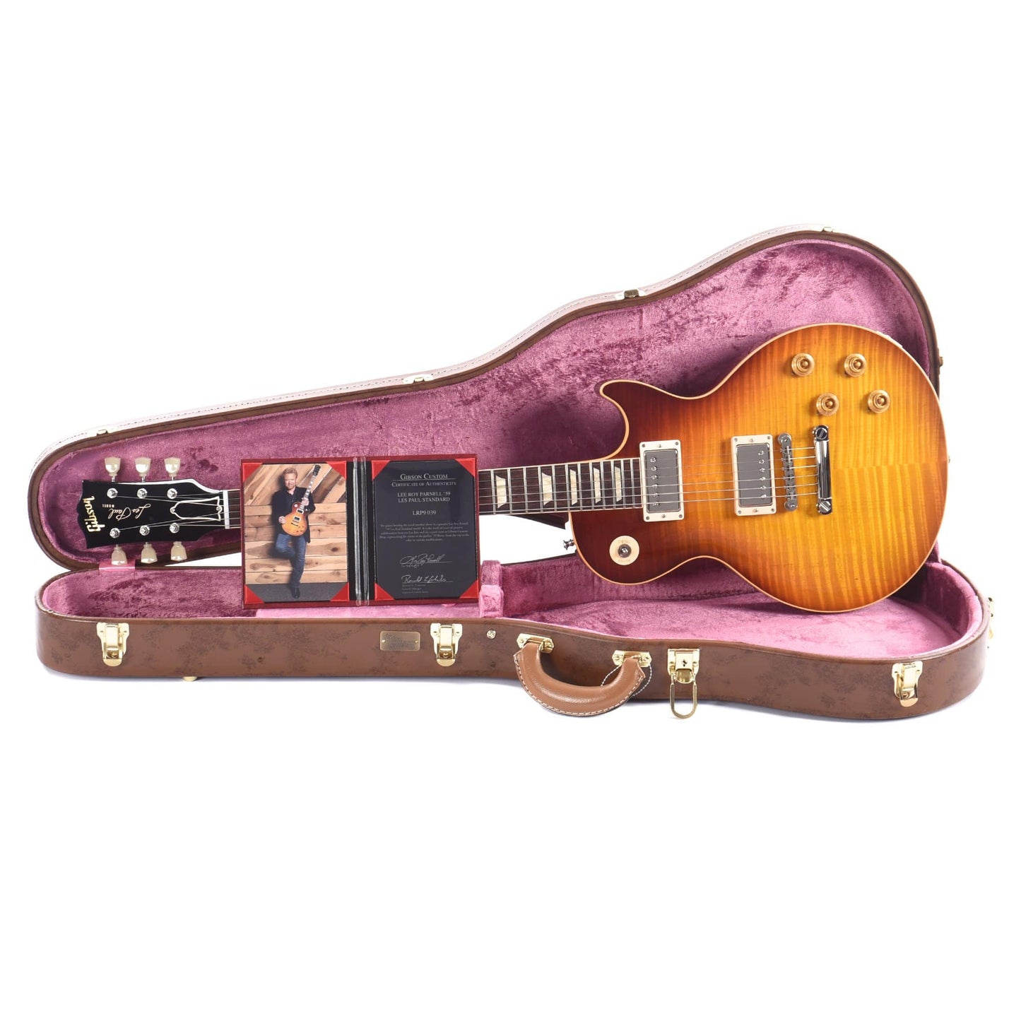 Gibson Custom Lee Roy Parnell '59 Les Paul Standard Abilene Sunset Burst Electric Guitars / Solid Body