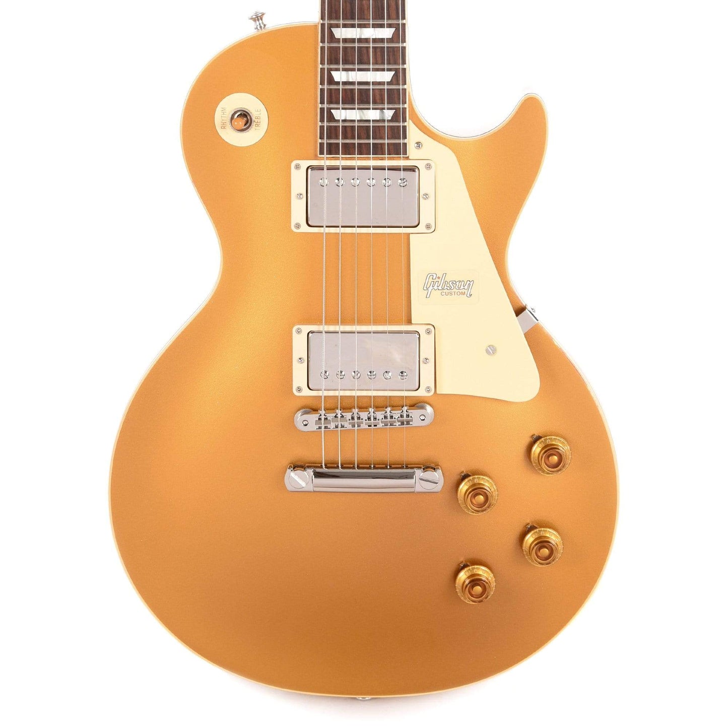 Gibson Custom Les Paul 1957 Goldtop 1960th Anniversary Pearl Gold Gloss Electric Guitars / Solid Body