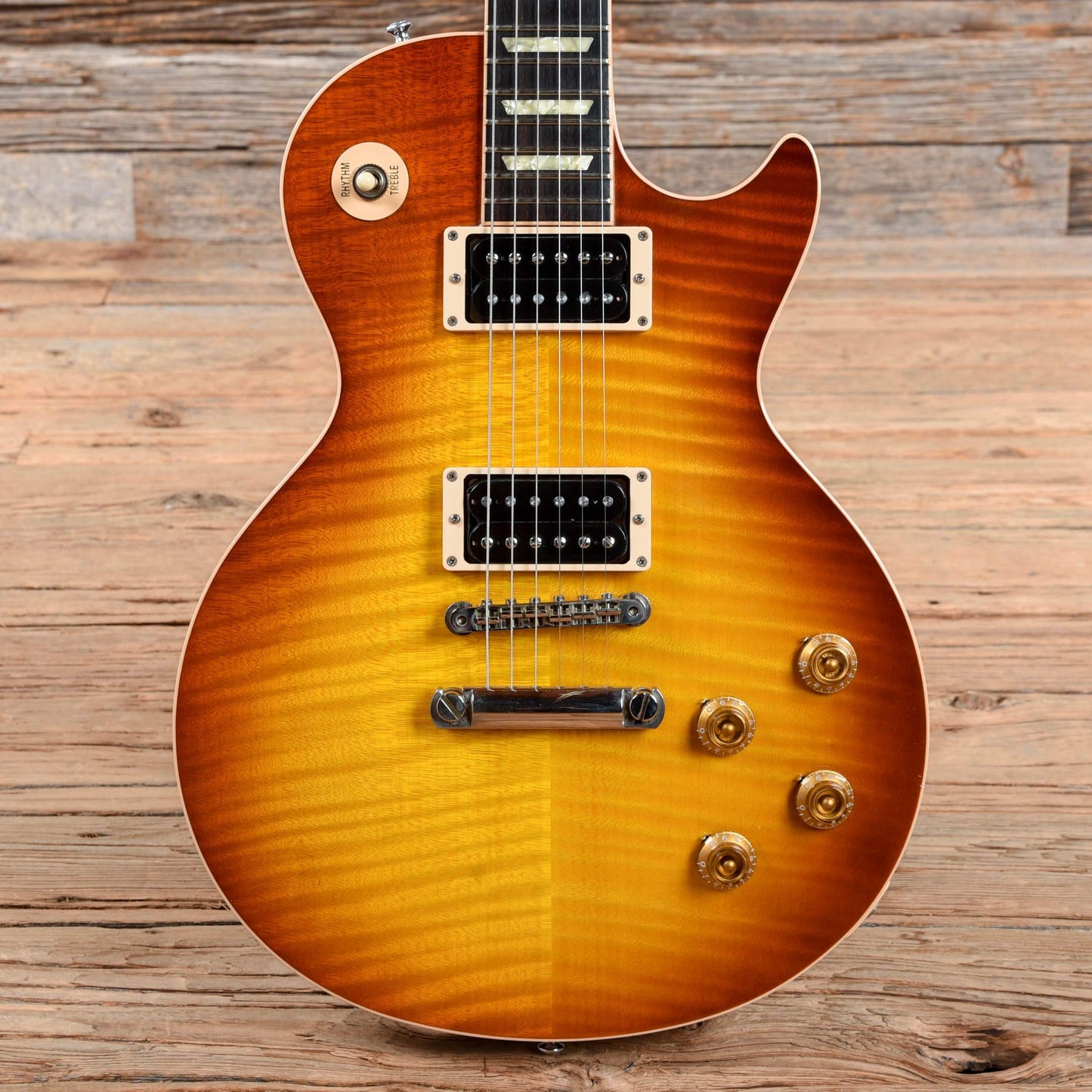 Gibson Custom Les Paul Axcess Ice Tea Burst 2010 Electric Guitars / Solid Body