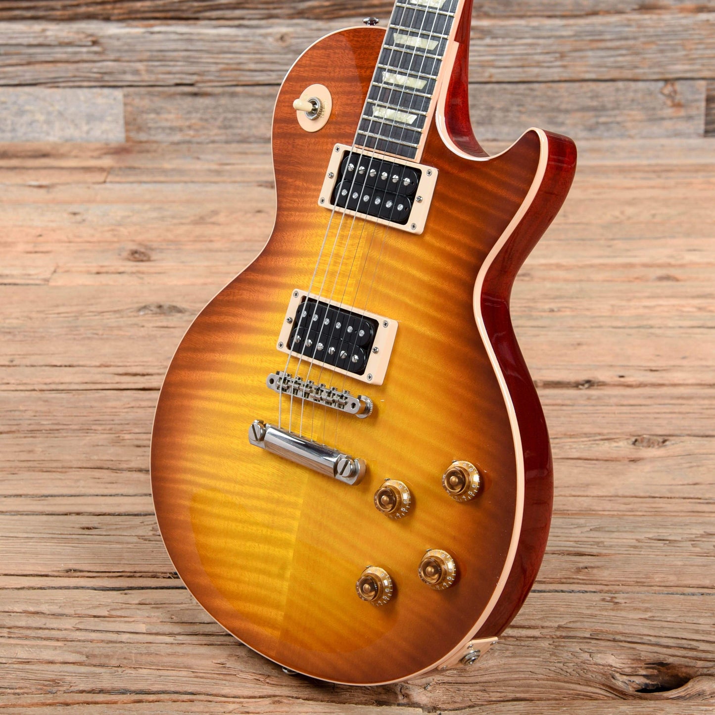 Gibson Custom Les Paul Axcess Ice Tea Burst 2010 Electric Guitars / Solid Body