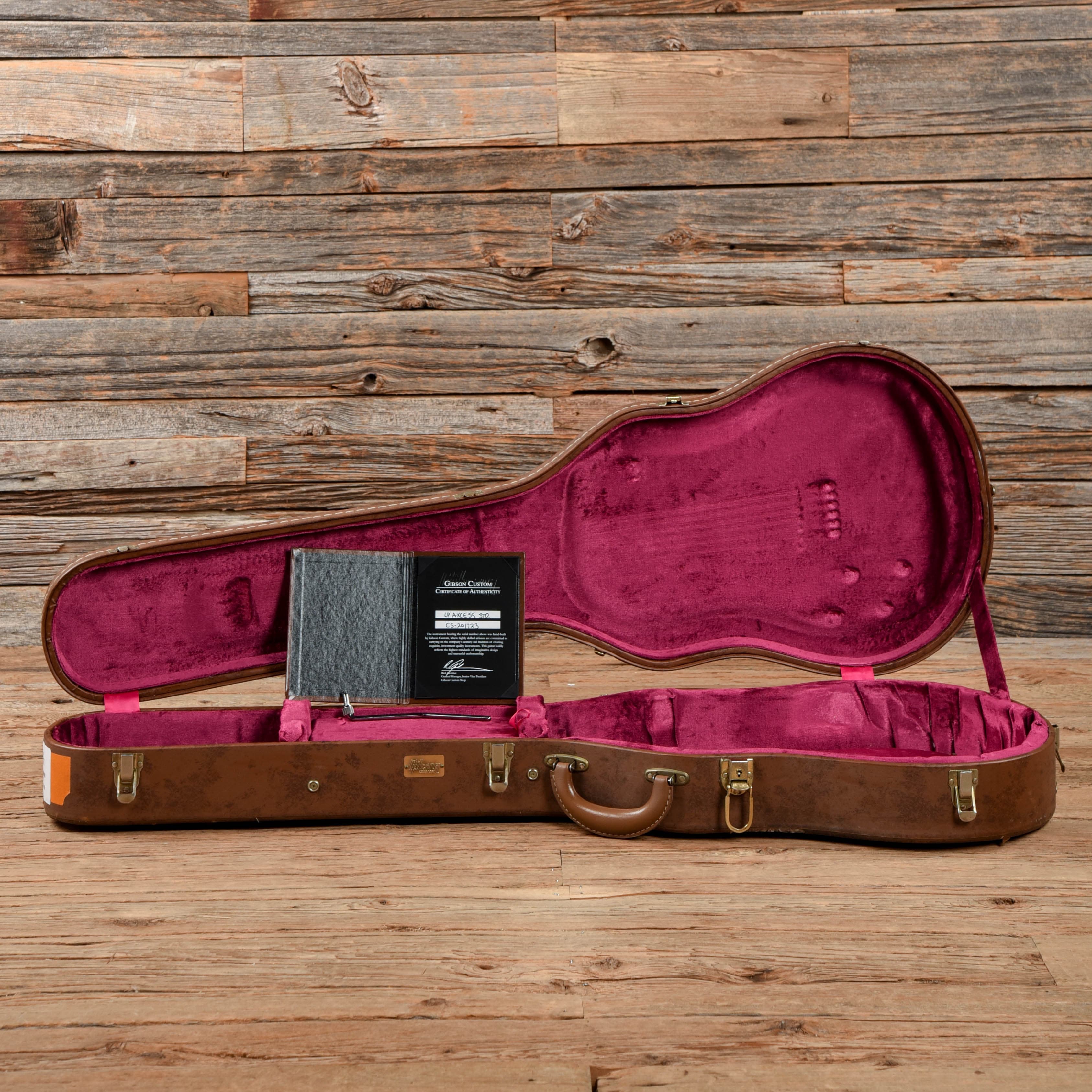 Gibson Custom Les Paul Axcess Standard Ebony 2010 Electric Guitars / Solid Body