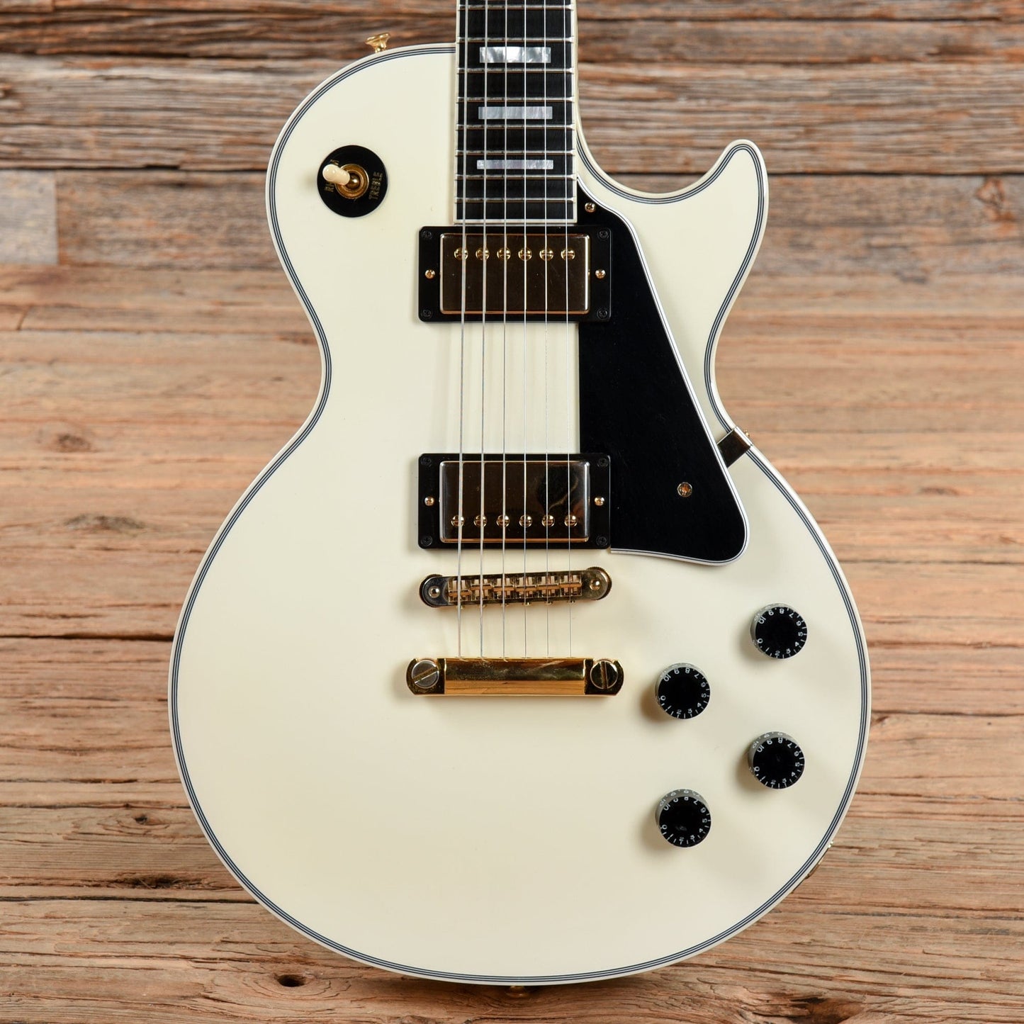 Gibson Custom Les Paul Custom Alpine White 2012 Electric Guitars / Solid Body