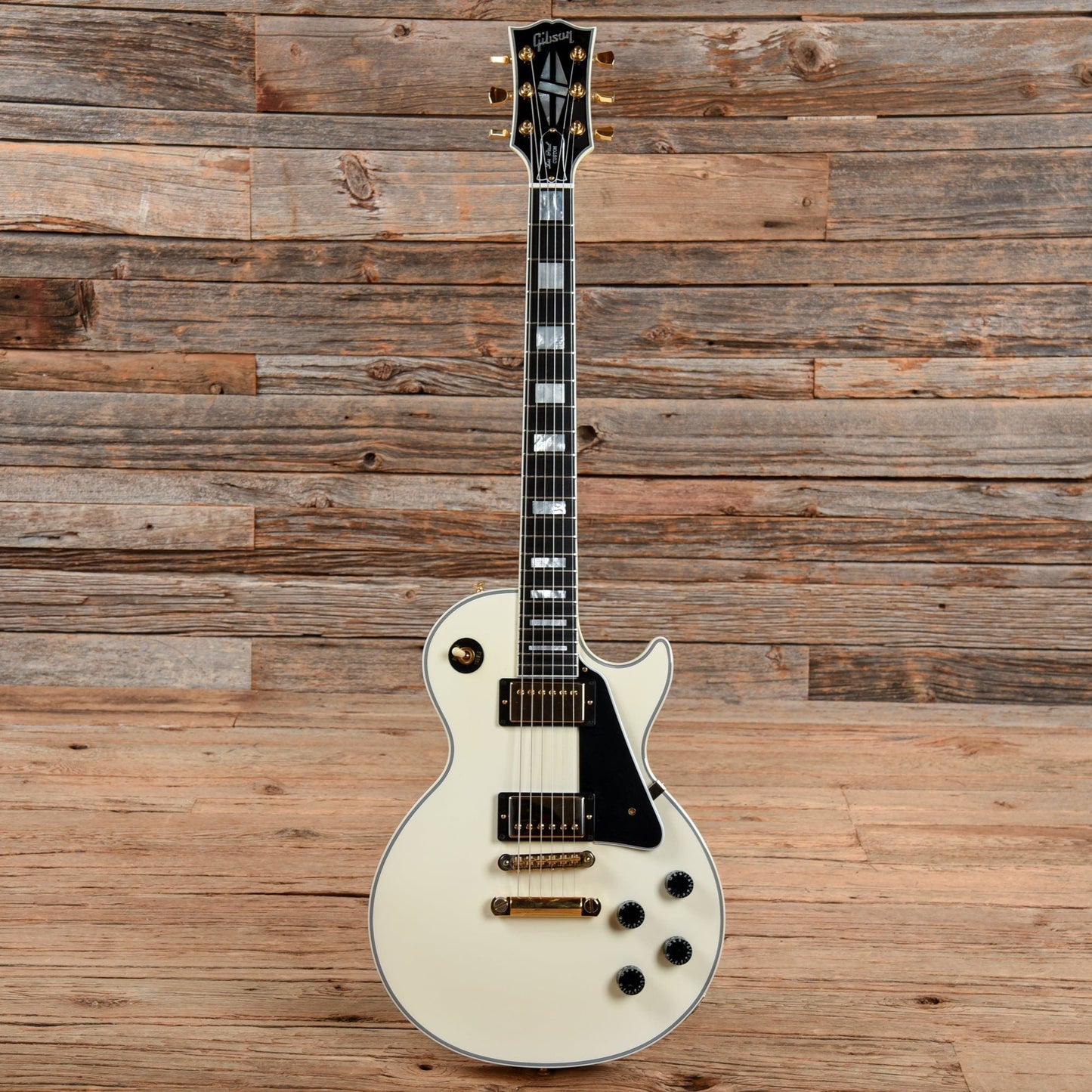 Gibson Custom Les Paul Custom Alpine White 2012 Electric Guitars / Solid Body