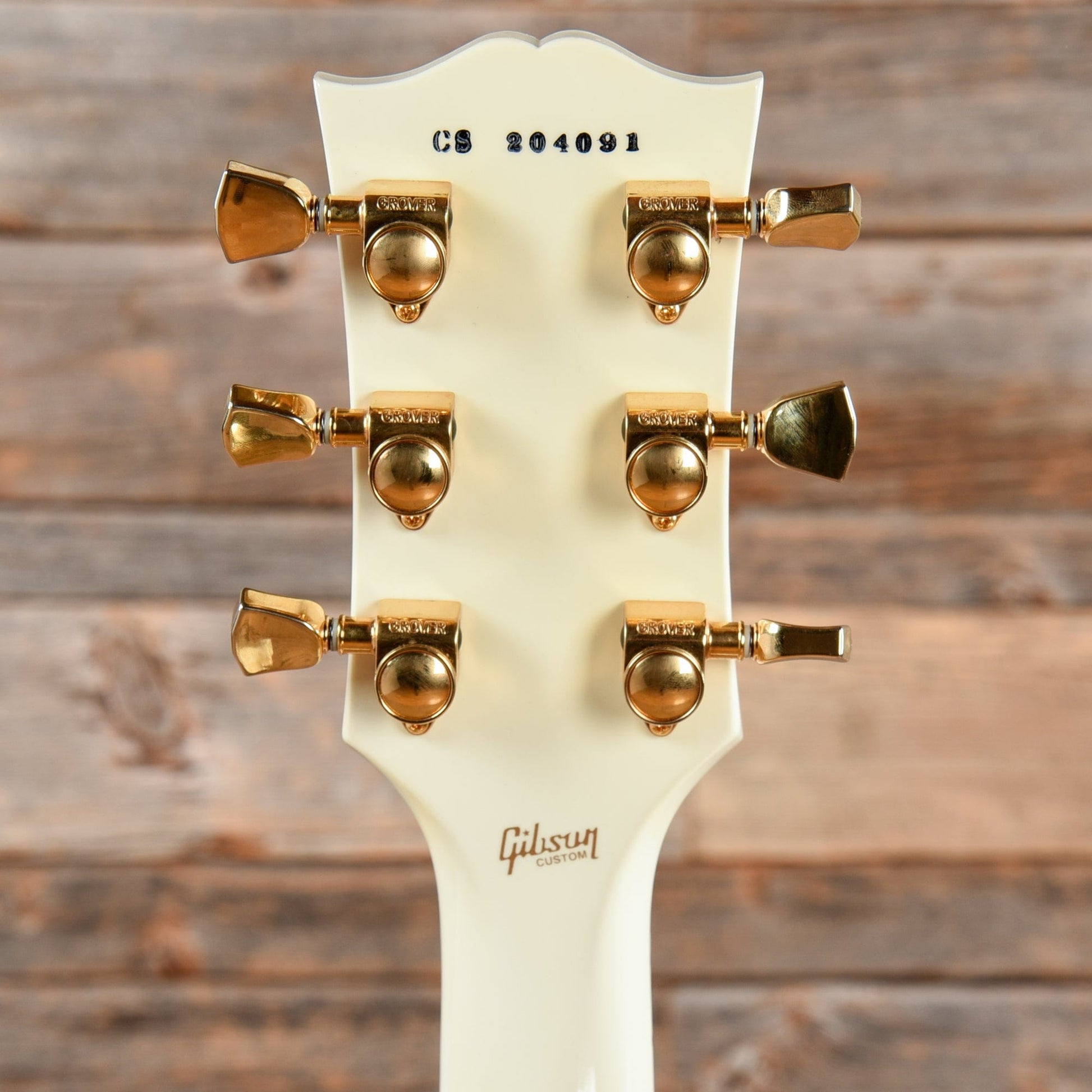 Gibson Custom Les Paul Custom Alpine White 2012 Electric Guitars / Solid Body