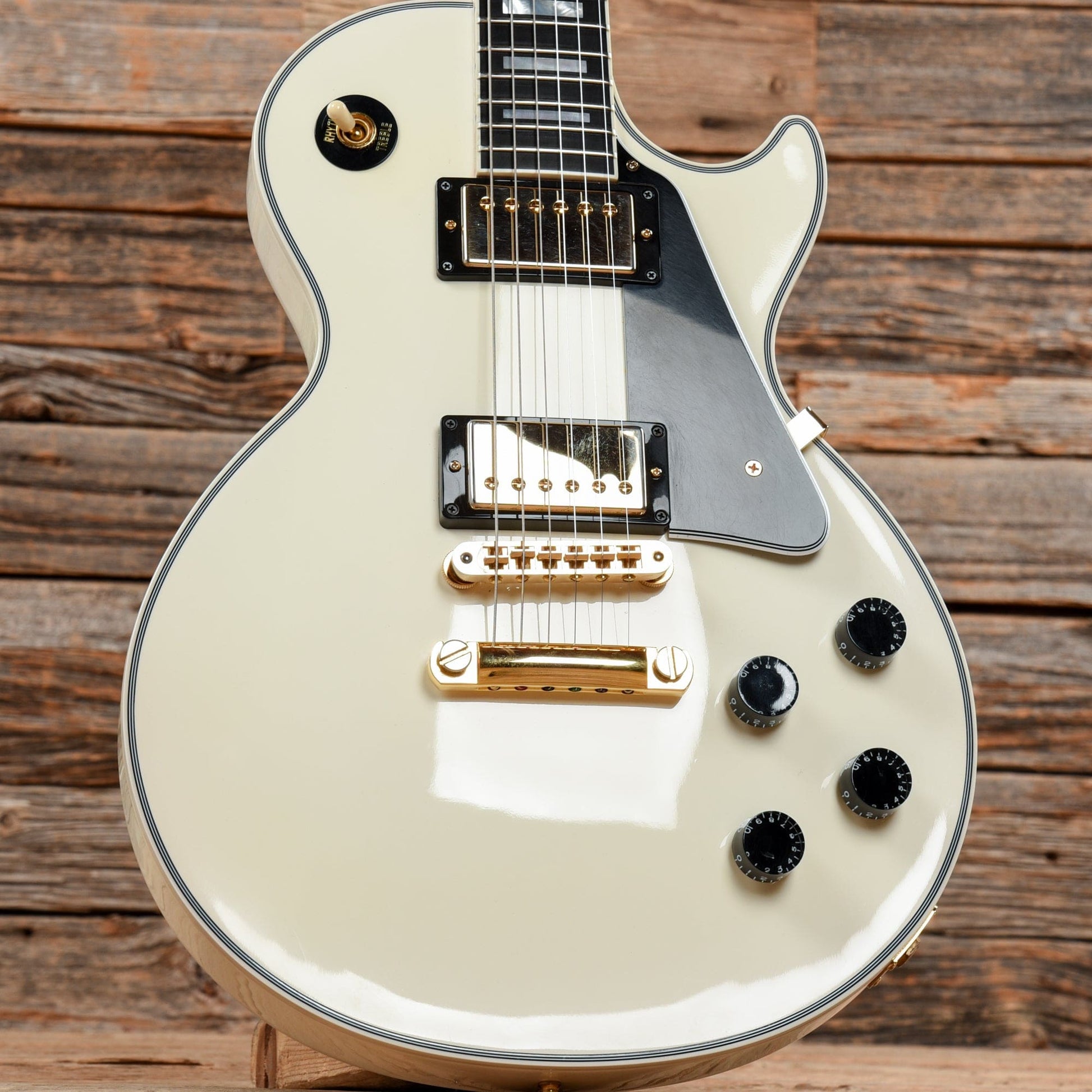 Gibson Custom Les Paul Custom Alpine White 2012 Electric Guitars / Solid Body