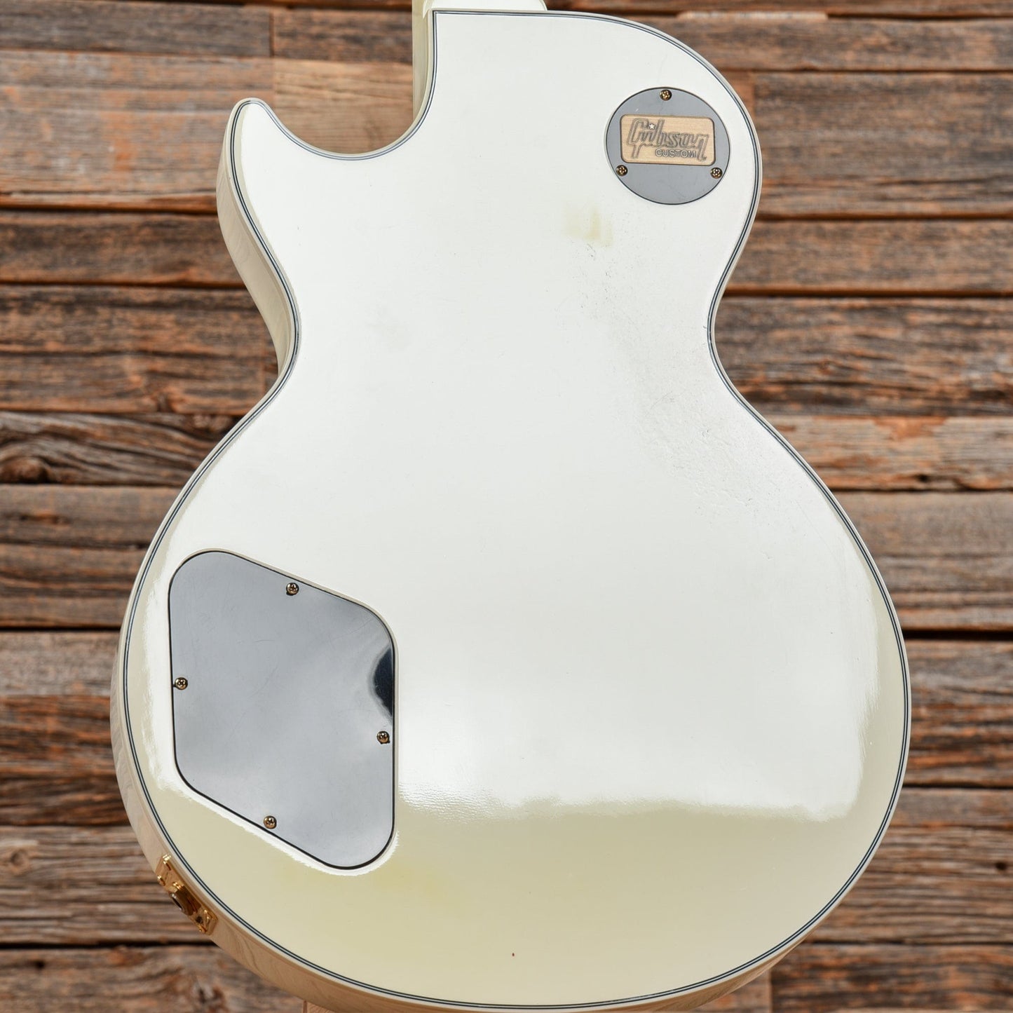 Gibson Custom Les Paul Custom Alpine White 2012 Electric Guitars / Solid Body